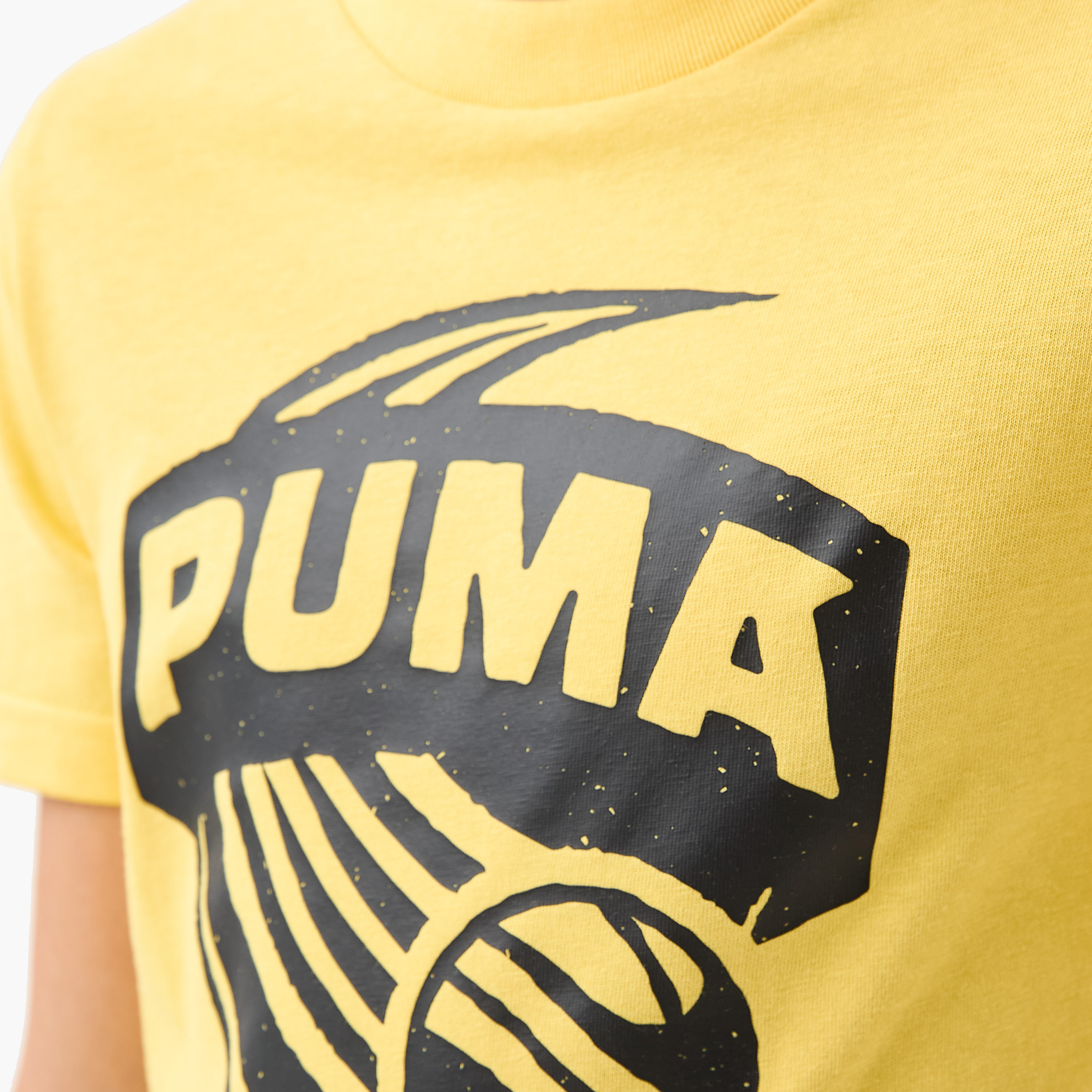 PUMA Graphic Print T-shirt with Short Sleeves-boys-clothing-sportswear-tops-image-5