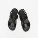 Duchini Men's Solid Sandals with Hook and Loop Closure-Men%27s Sandals-thumbnailMobile-1