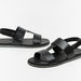 Duchini Men's Solid Sandals with Hook and Loop Closure-Men%27s Sandals-thumbnail-3