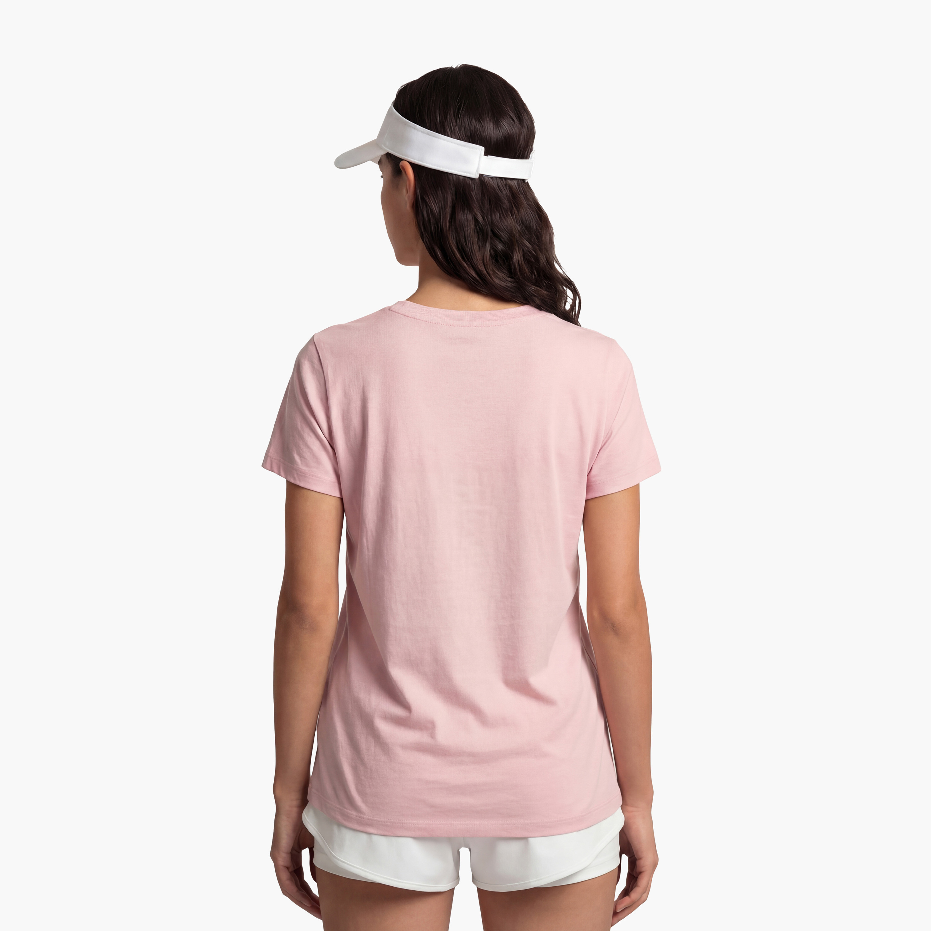 Puma Women ESS METALLIC No. 1 Logo Short Sleeves Tee-women-clothing-tshirts-image-4
