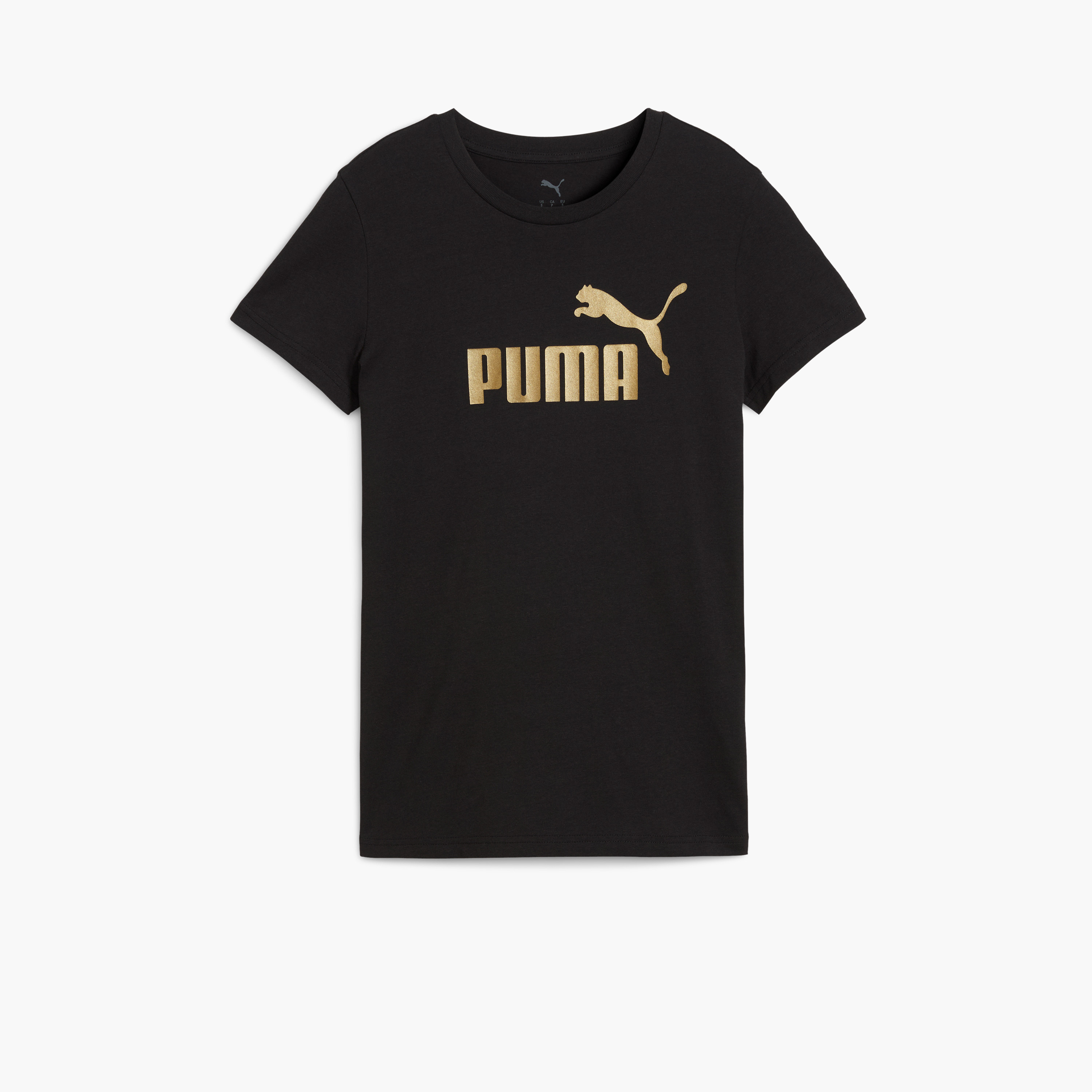 Puma Women ESS METALLIC No. 1 Logo Short Sleeves Tee-sports-women-clothing-tshirtsandvests-image-4