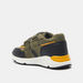 Juniors Textured Sneakers with Hook and Loop Closure-Boy%27s Sneakers-thumbnail-2