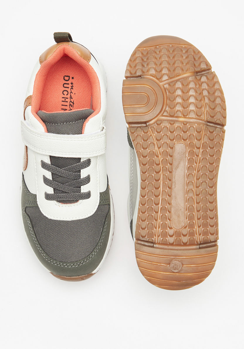 Mister Duchini Sneakers with Hook and Loop Closure-Boy%27s Sneakers-image-3