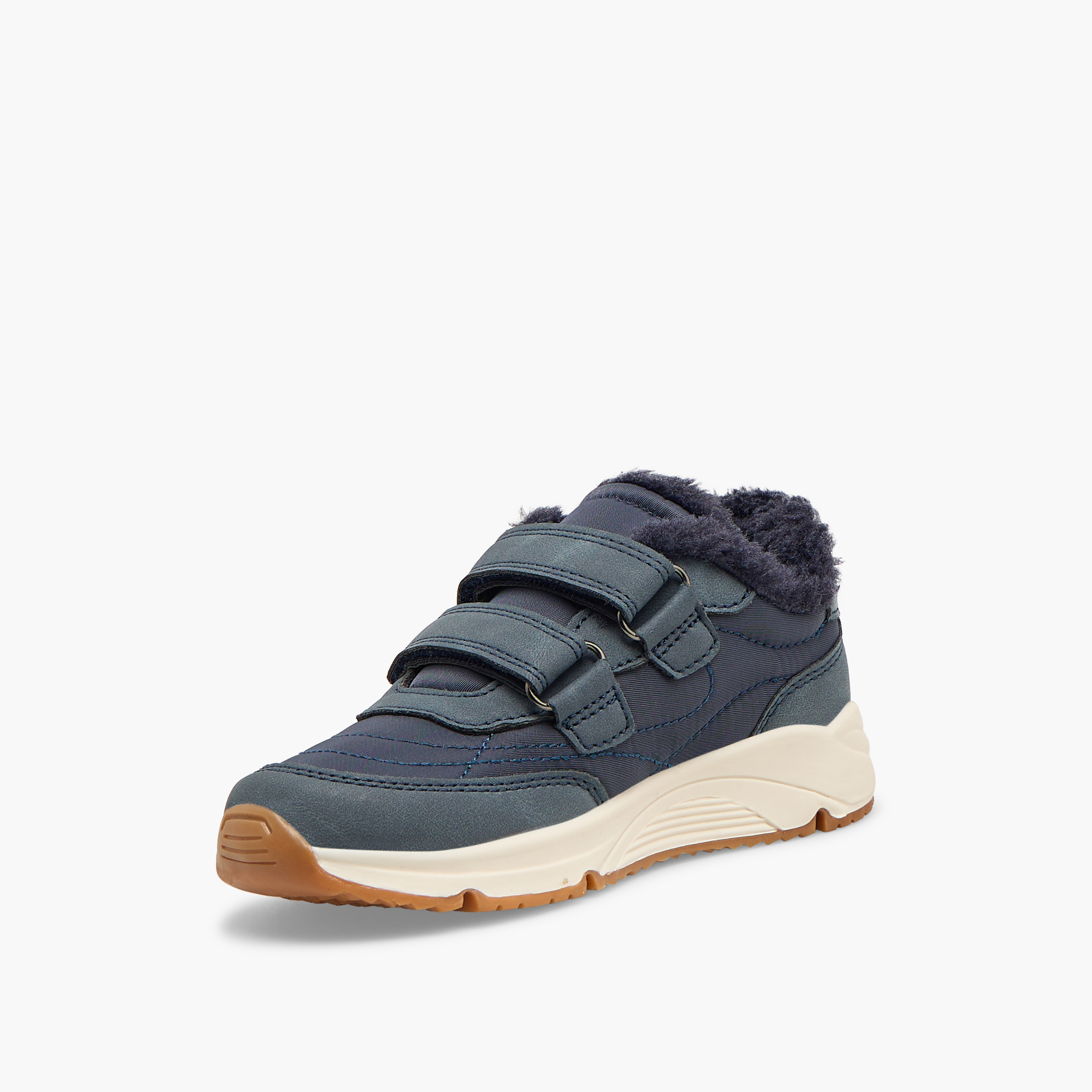حذاء سنيكرز طول الكاحل بشريط إغلاق لاصق للأولاد من جونيورز-boys-shoes-sneakers-image-4