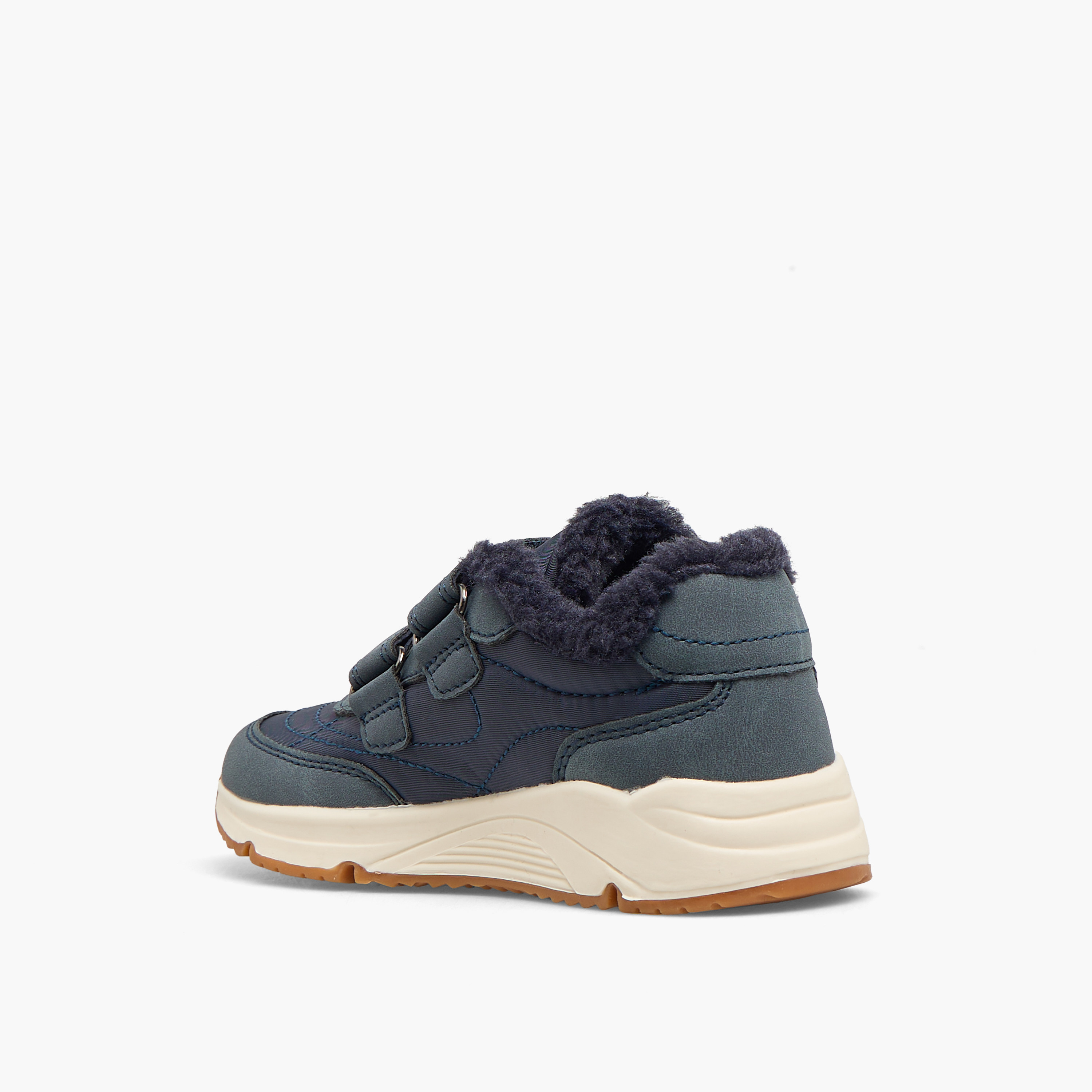 حذاء سنيكرز طول الكاحل بشريط إغلاق لاصق للأولاد من جونيورز-boys-shoes-sneakers-image-5
