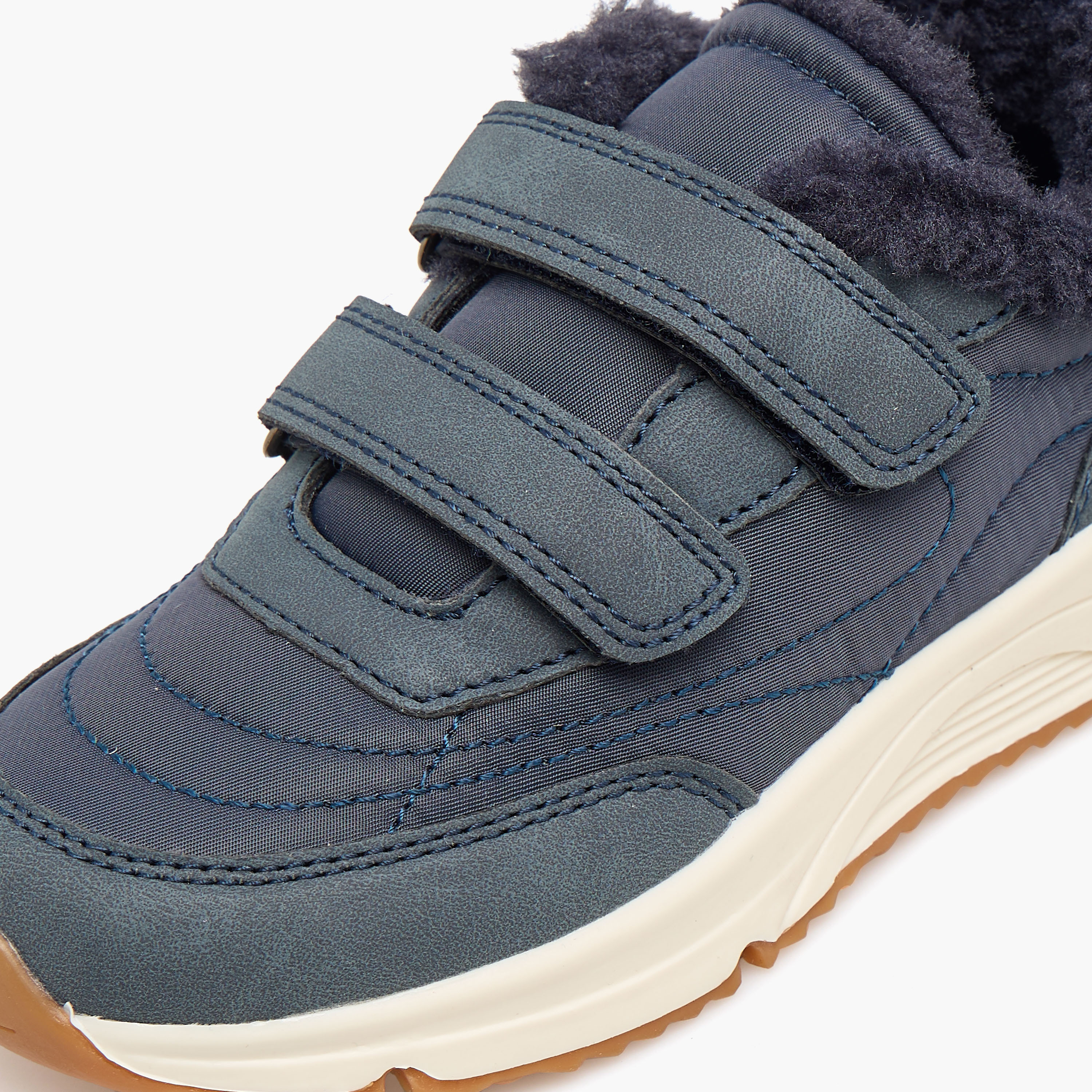 حذاء سنيكرز طول الكاحل بشريط إغلاق لاصق للأولاد من جونيورز-boys-shoes-sneakers-image-7