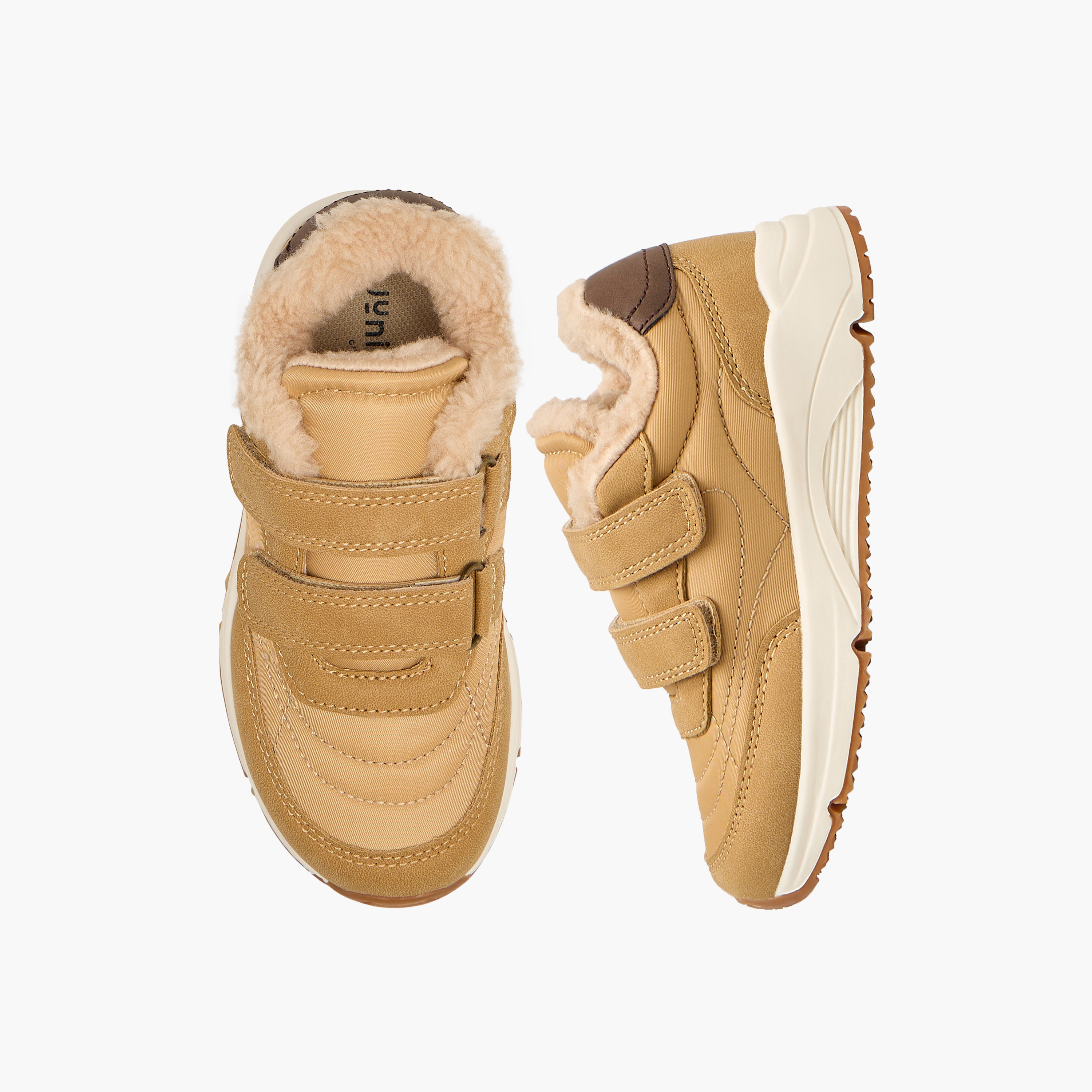 حذاء سنيكرز طول الكاحل بشريط إغلاق لاصق للأولاد من جونيورز-boys-shoes-sneakers-image-1