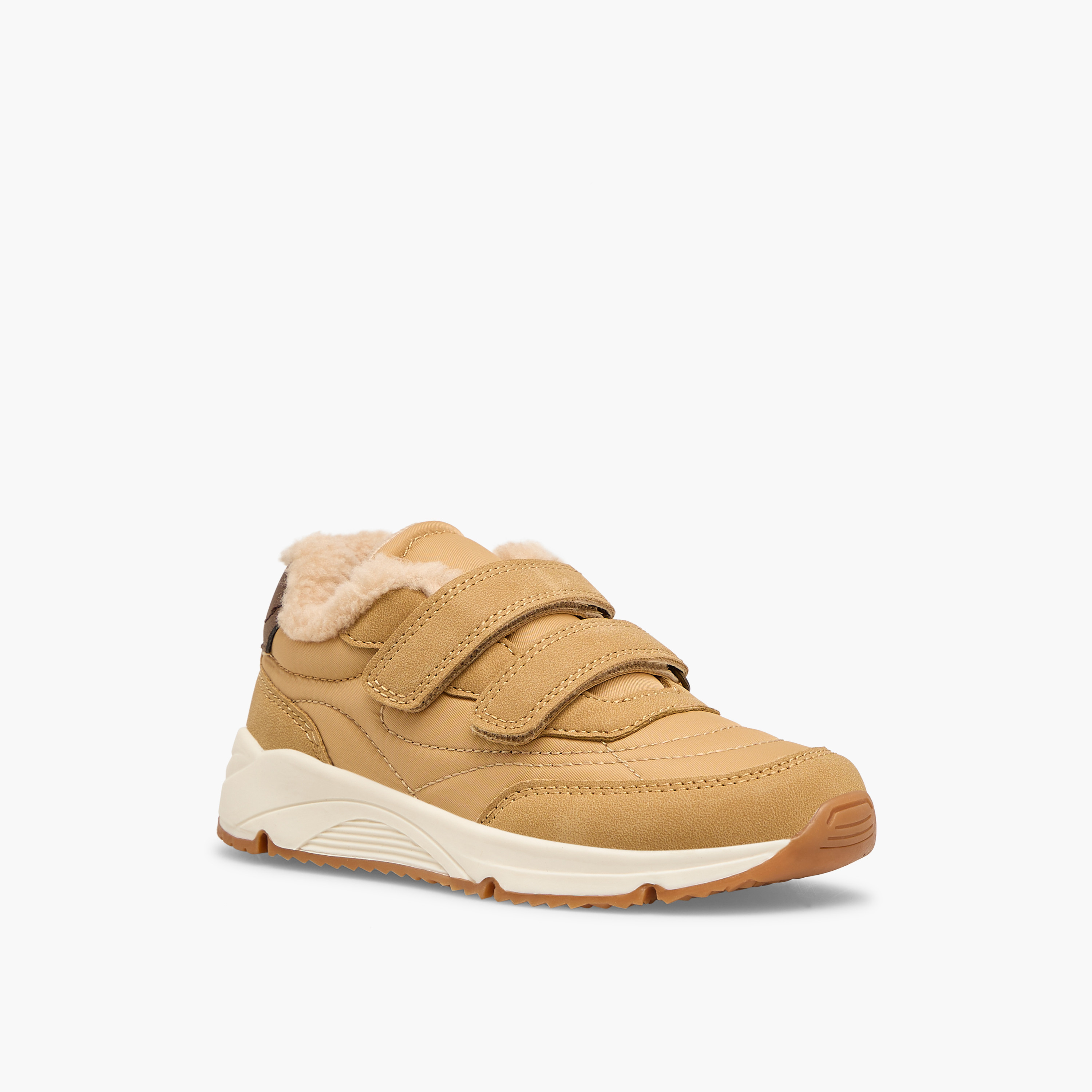 حذاء سنيكرز طول الكاحل بشريط إغلاق لاصق للأولاد من جونيورز-boys-shoes-sneakers-image-2
