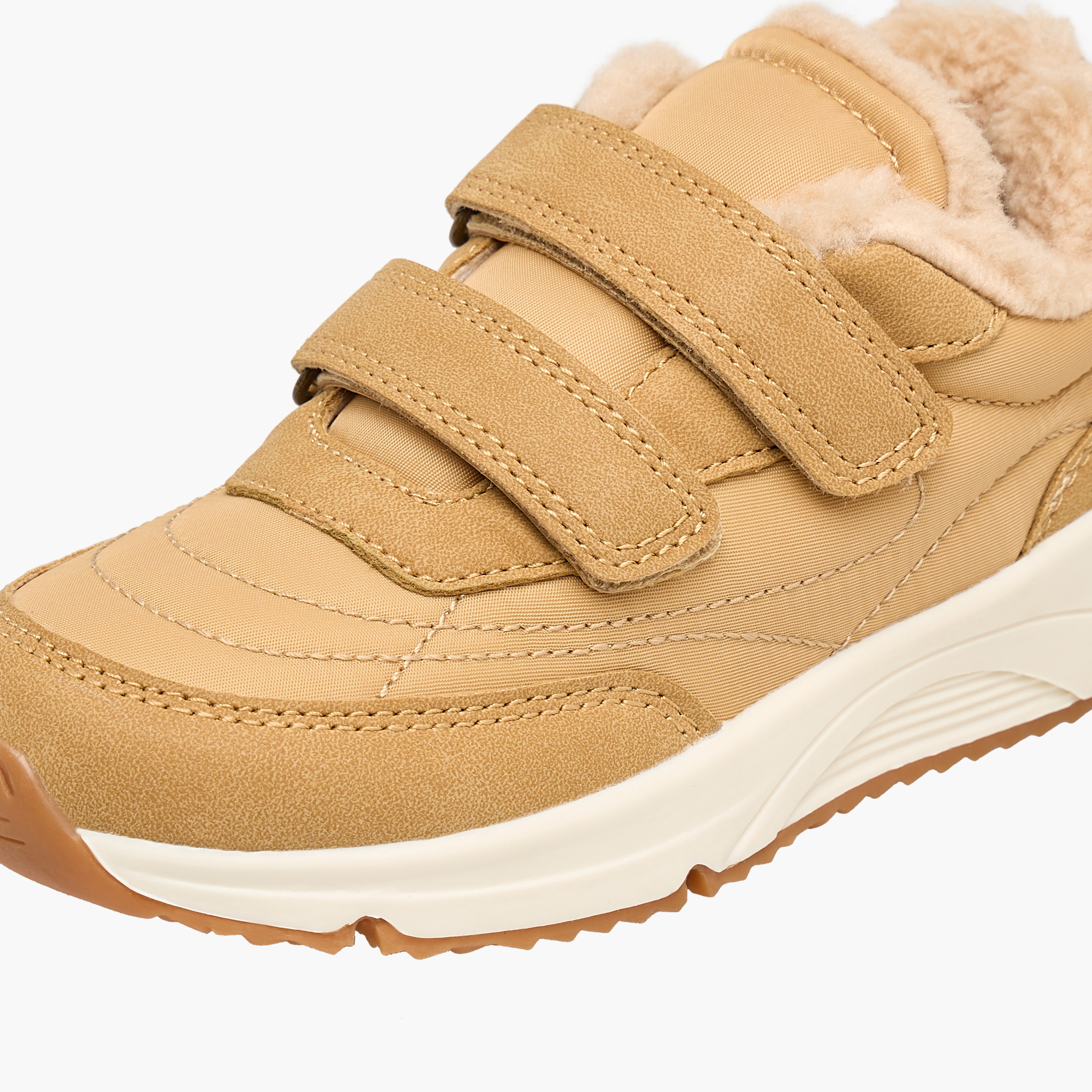 حذاء سنيكرز طول الكاحل بشريط إغلاق لاصق للأولاد من جونيورز-boys-shoes-sneakers-image-7