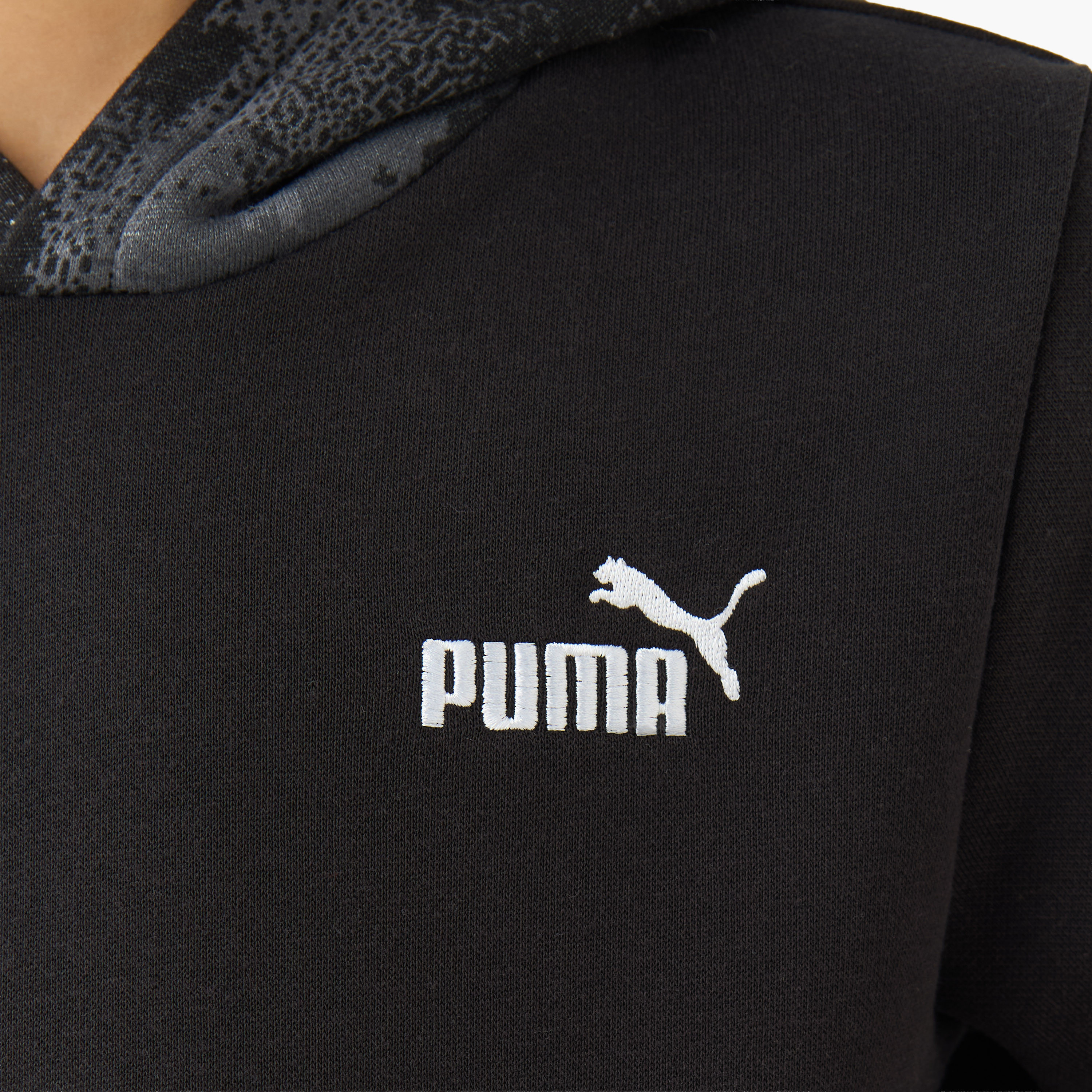 PUMA Boys Hooded Neck Sweatshirt with Kangaroo Pocket - Cotton - Long Sleeves-boys-clothing-sweatshirts-image-5