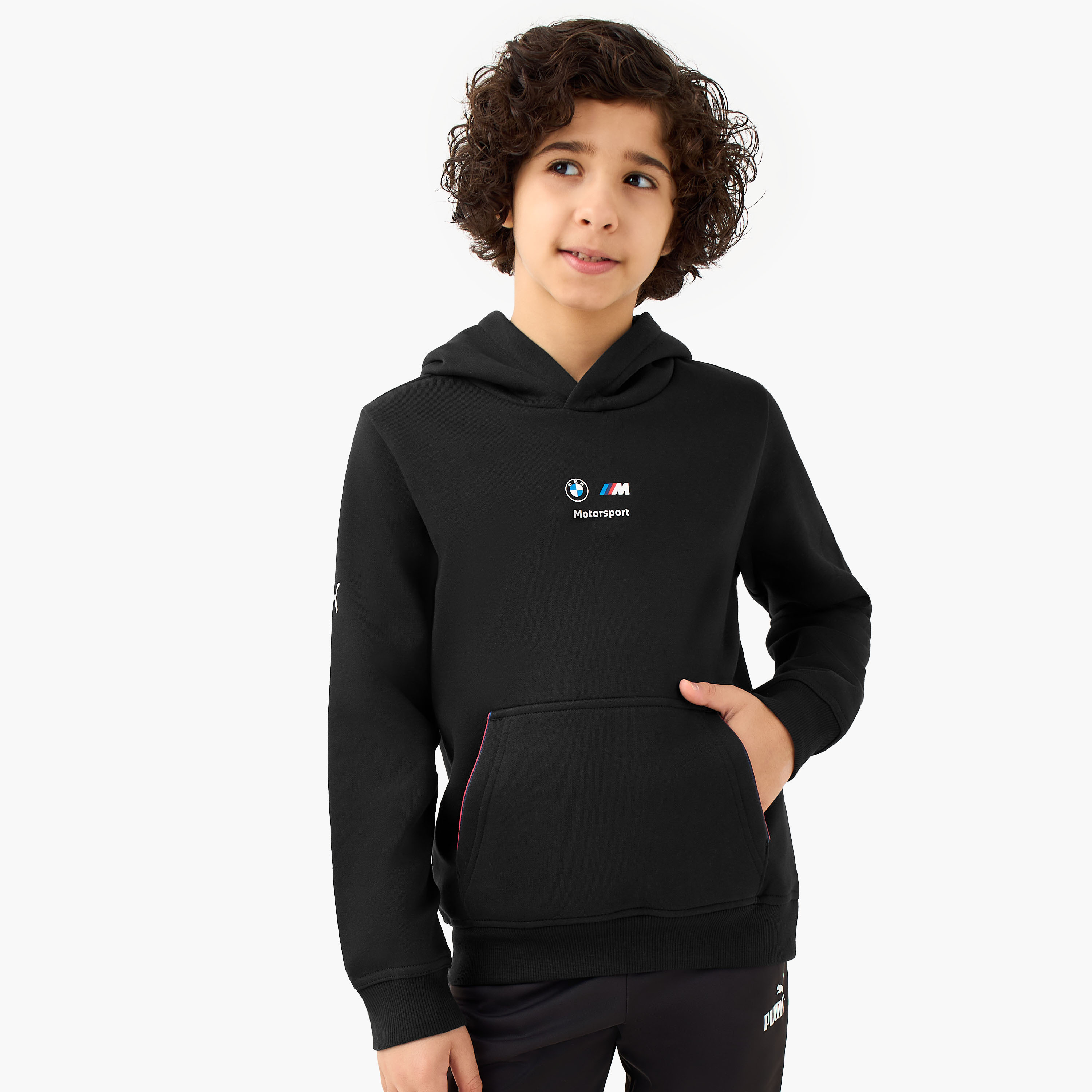 سويت شيرت بقبعة وأكمام طويلة وطبعات من بوما-boys-clothing-sweatshirts-image-5