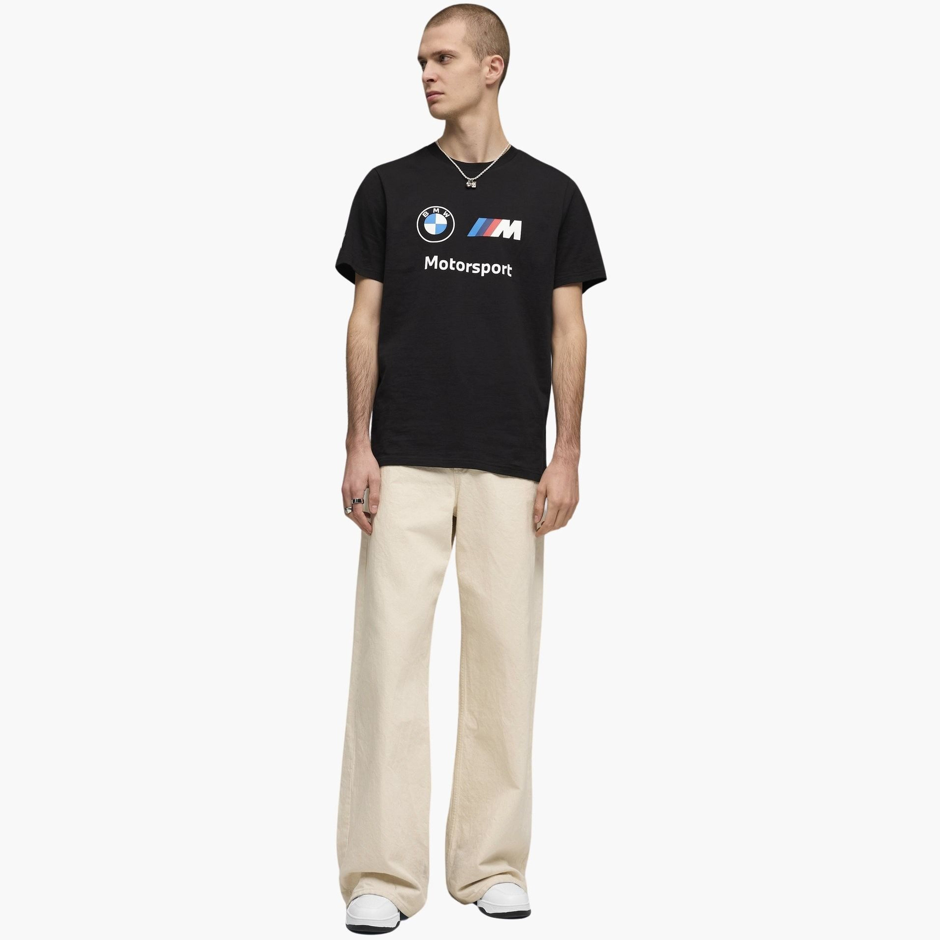 Puma Men BMW MMS ESS Logo Short Sleeves Tee-men-clothing-sportswearandactivewear-tshirtsandpolos-image-2