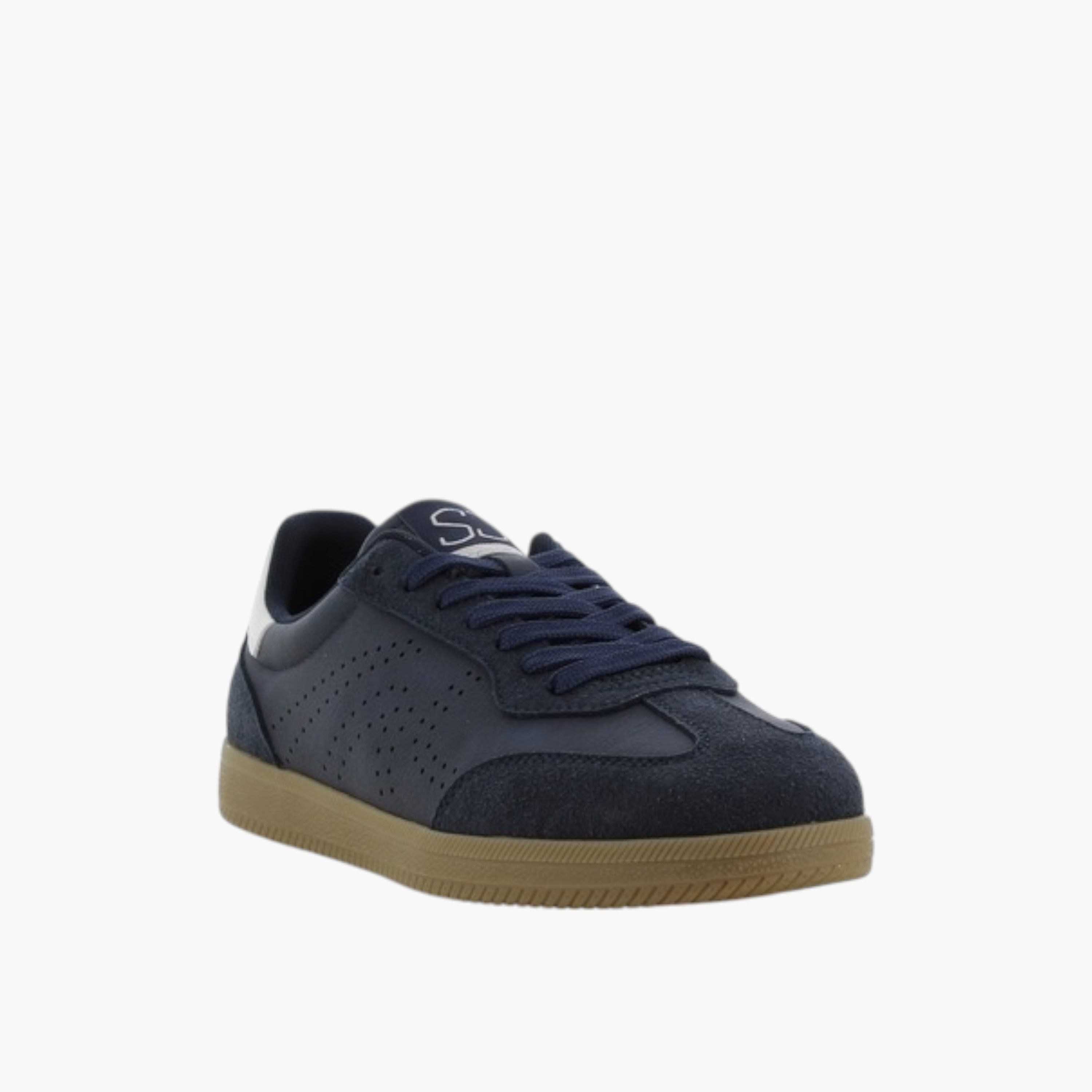 SJ Men's Perforated Sneakers with Lace-Up Closure - 637602-553-men-shoes-sneakers-image-1