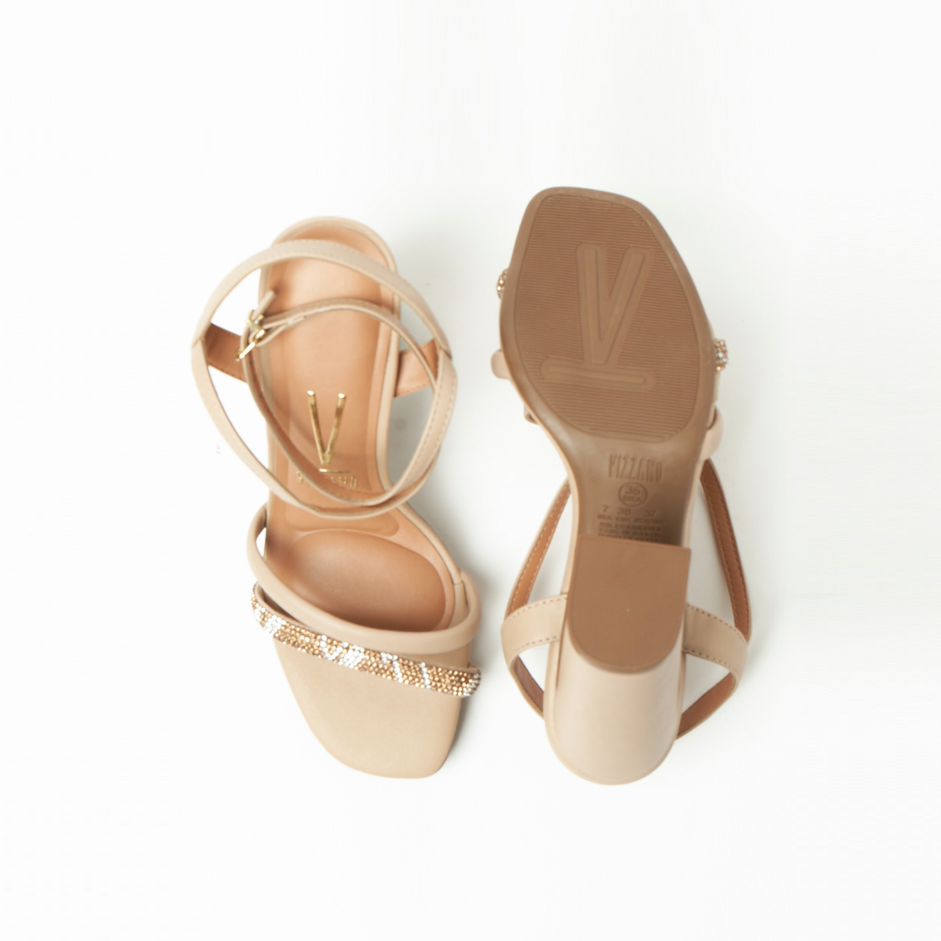 فيزانو-  حذاء بيزلي كعب مربع بإبزيم للنساء  | 6403-217-26377-86144-women-shoes-heels-image-5