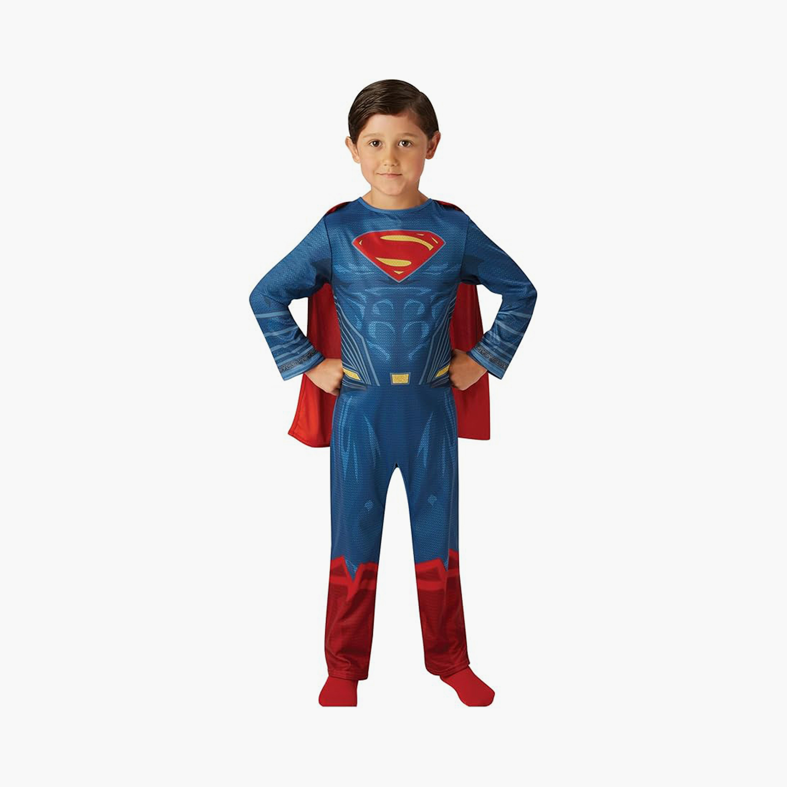 سوبرمان جاستيس ليج زي كلاسيكي للأطفال - متوسط.-boys-clothing-costumes-image-1