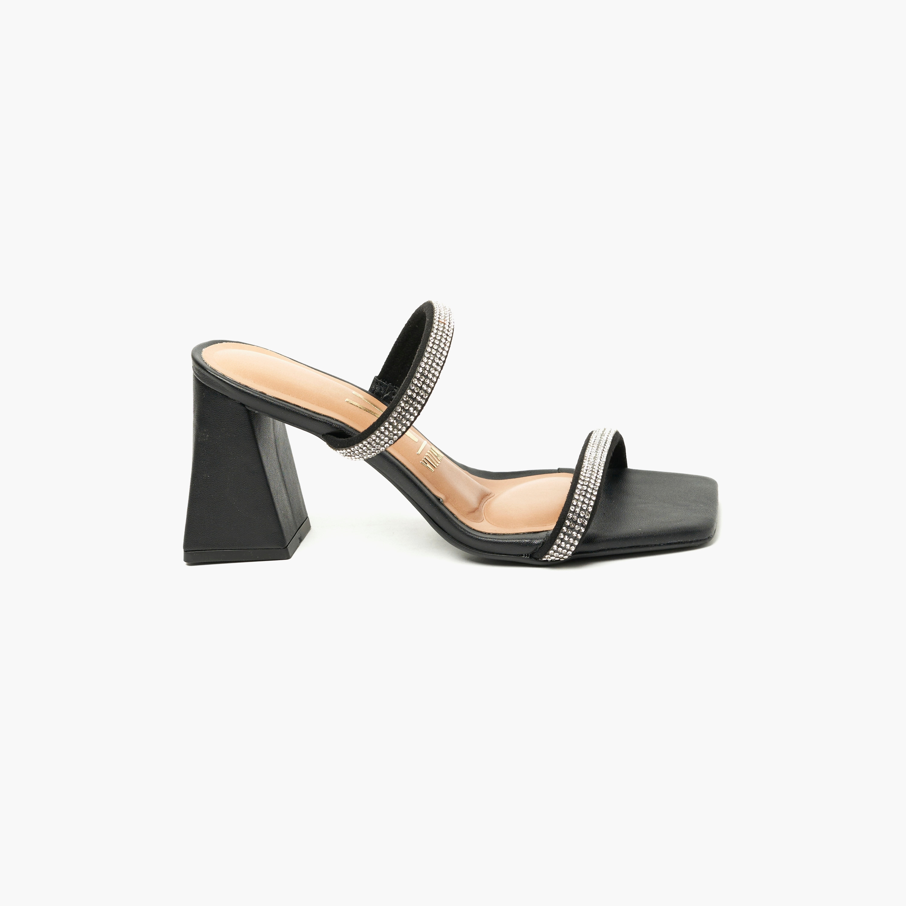 حذاء نسائي بكعب عريض مع لمسة من الكريستال من فيزانو | 6464-120-24448-women-shoes-heels-image-2