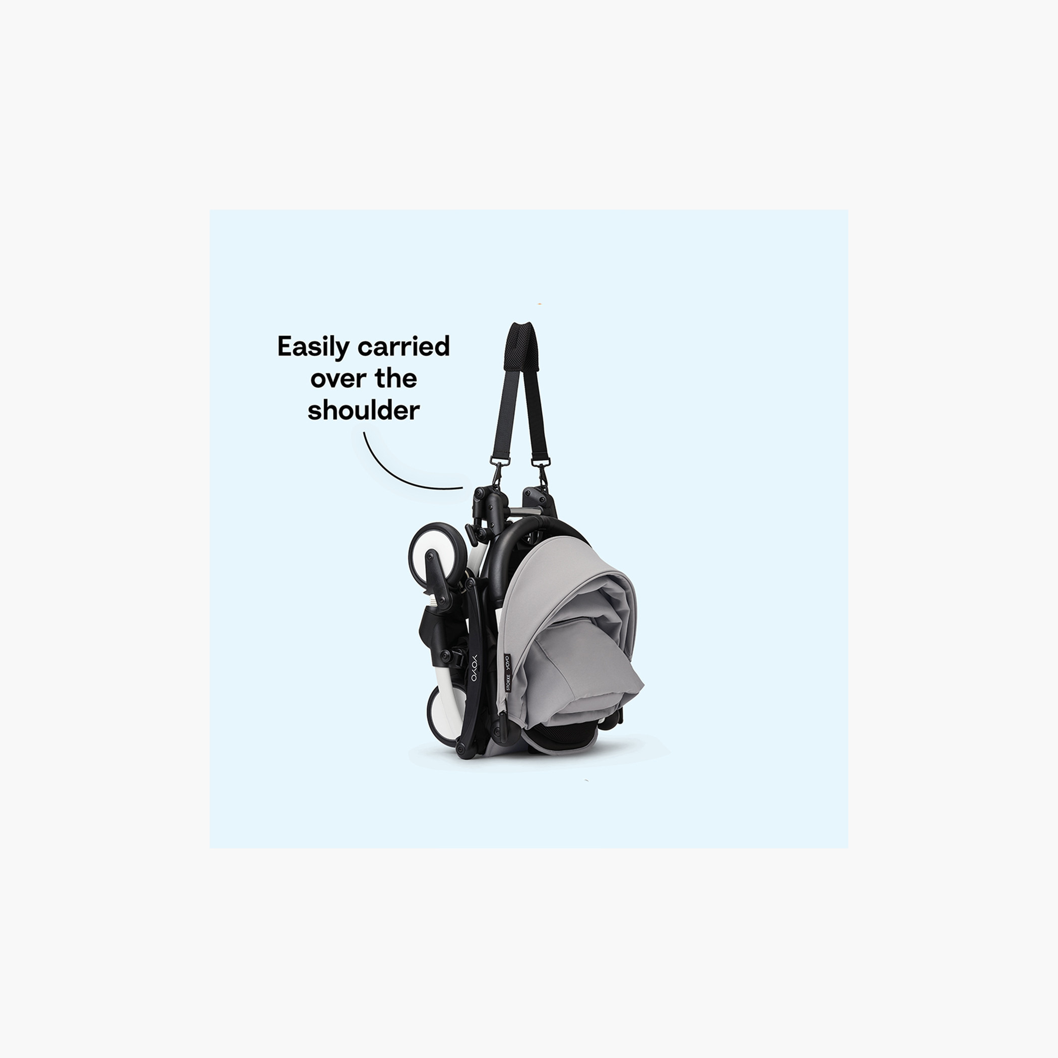Stokke YOYO³ Black frame with 6+ color pack Black-baby-gear-strollersandprams-strollers-image-2