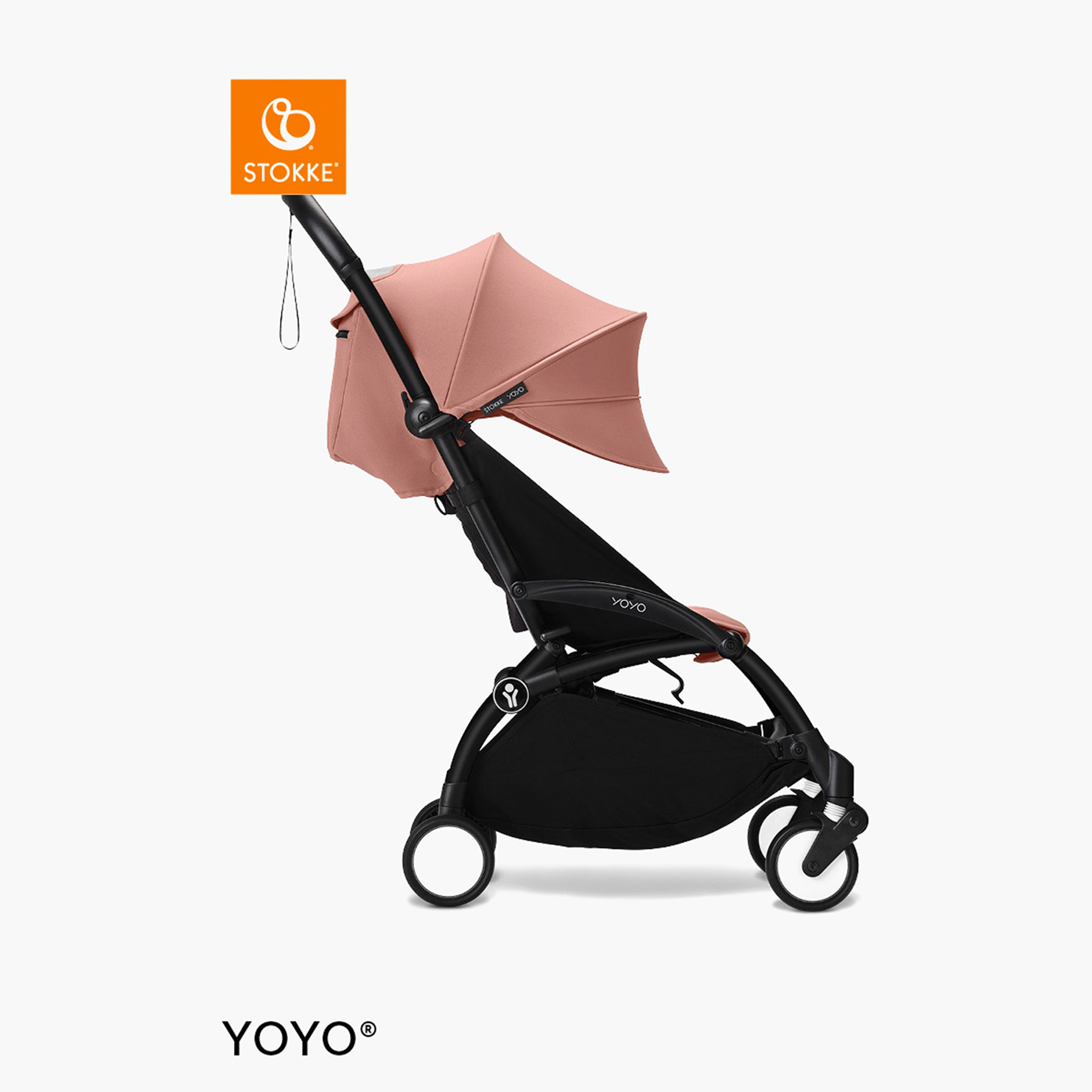 Stokke YOYO³ Black frame with 6+ color pack Air Ginger-baby-gear-strollersandprams-strollers-image-9