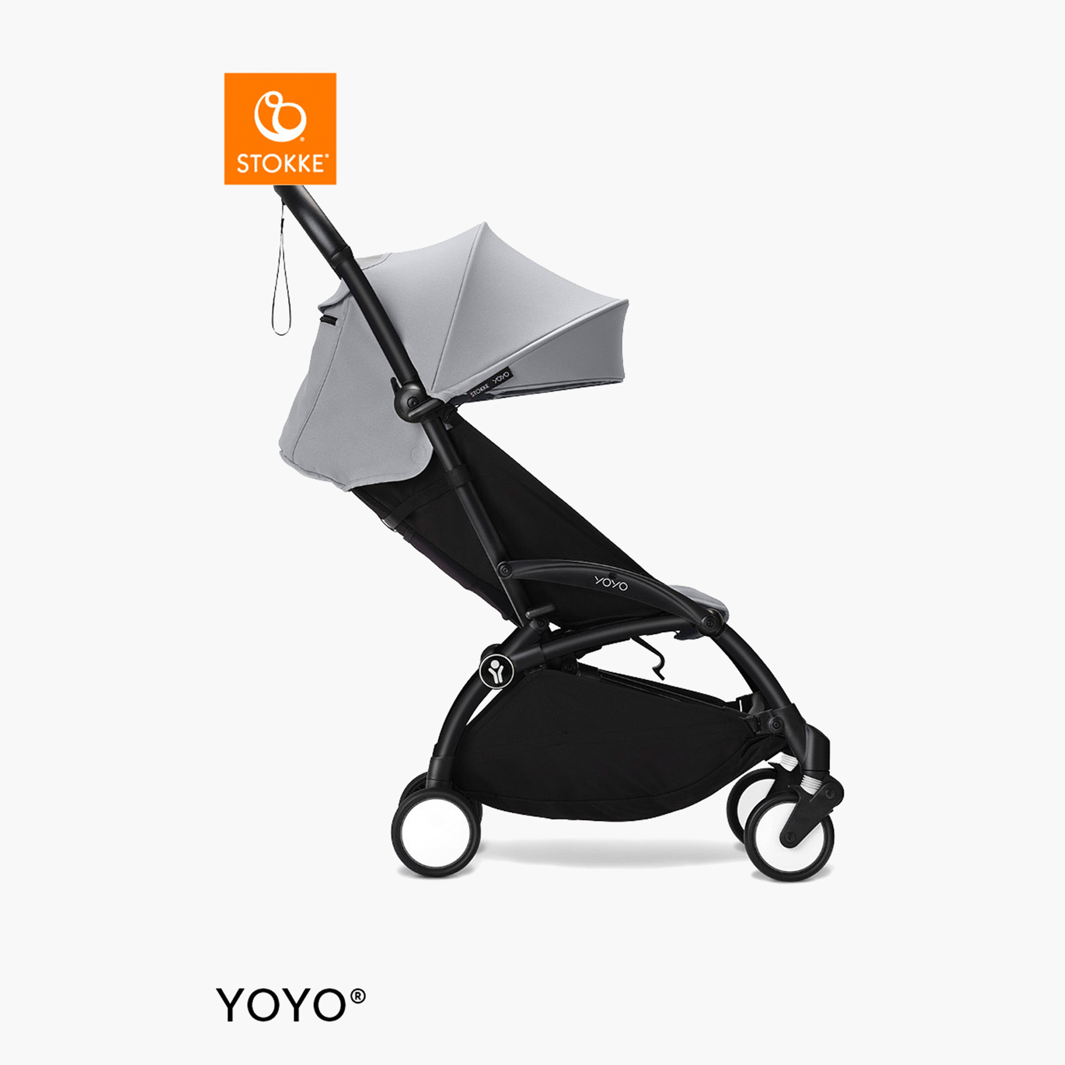 Stokke YOYO³ Black frame with 6+ color pack Stone-baby-gear-strollersandprams-strollers-image-10