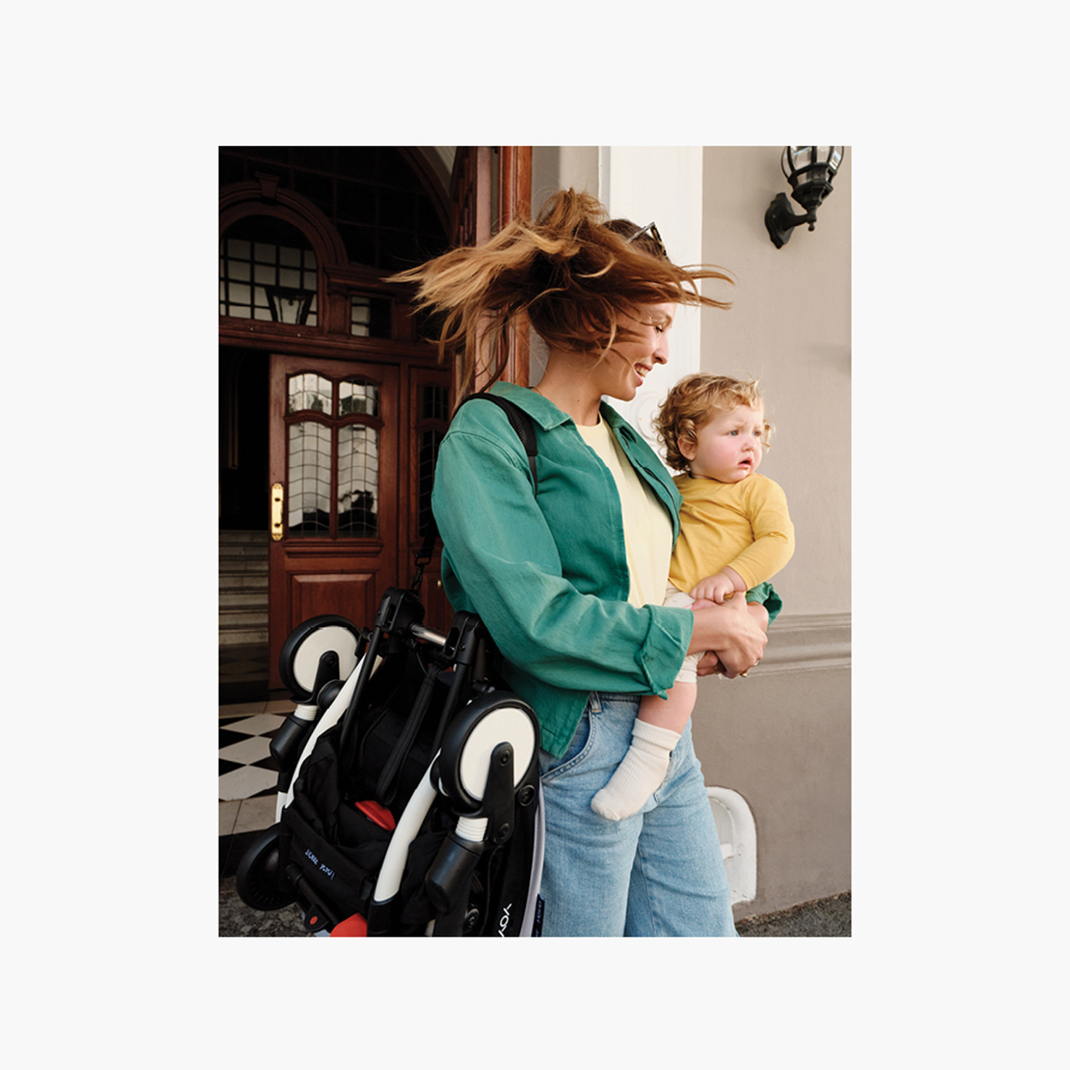 Stokke YOYO³ Black frame with 6+ color pack Taupe-baby-gear-strollersandprams-strollers-image-4