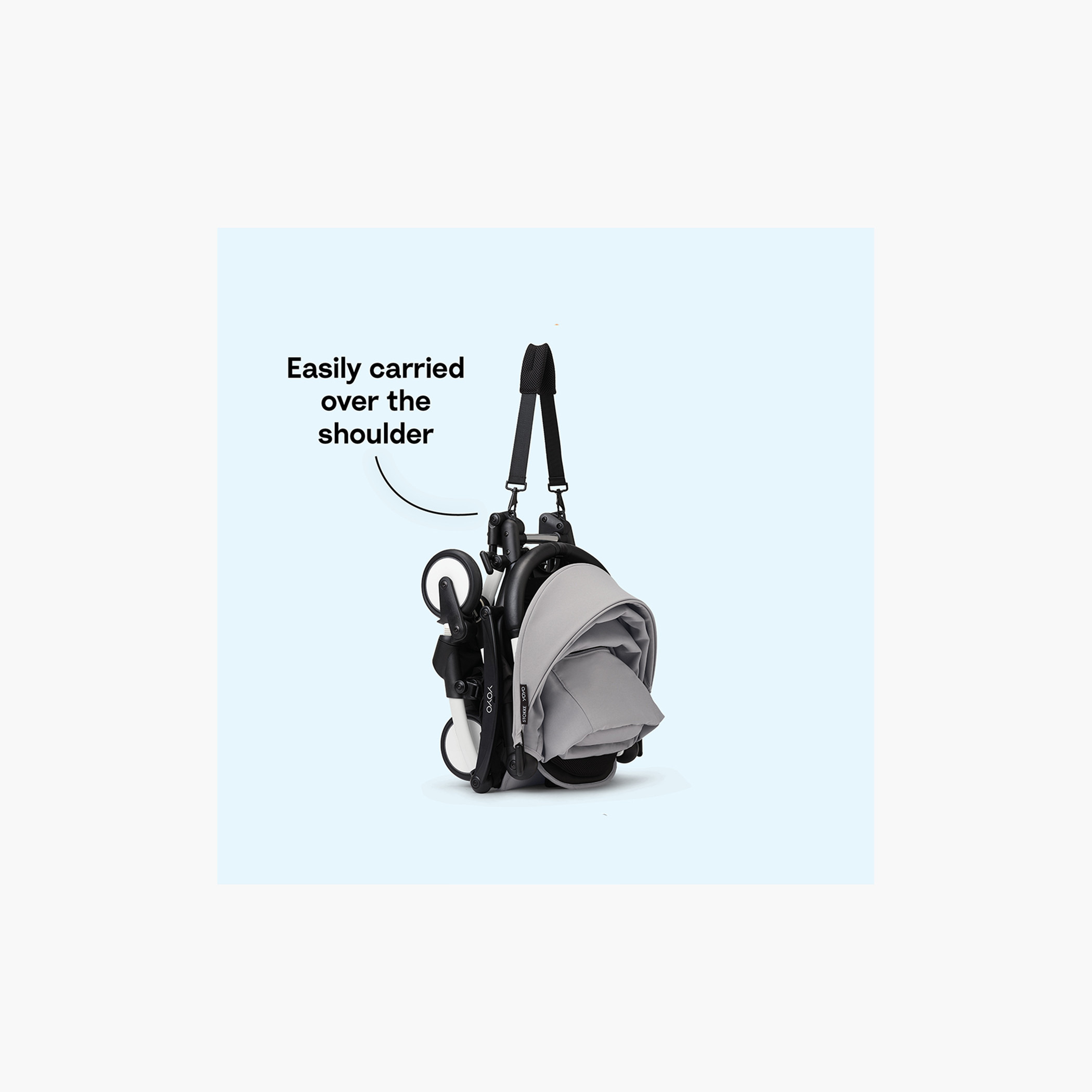 Stokke YOYO³ White frame with 6+ color pack Stone-baby-gear-strollersandprams-strollers-image-3
