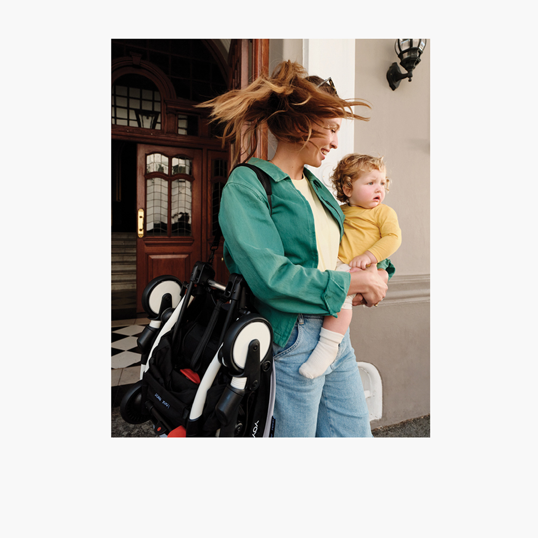 Stokke YOYO³ White frame with 6+ color pack Taupe-baby-gear-strollersandprams-strollers-image-4