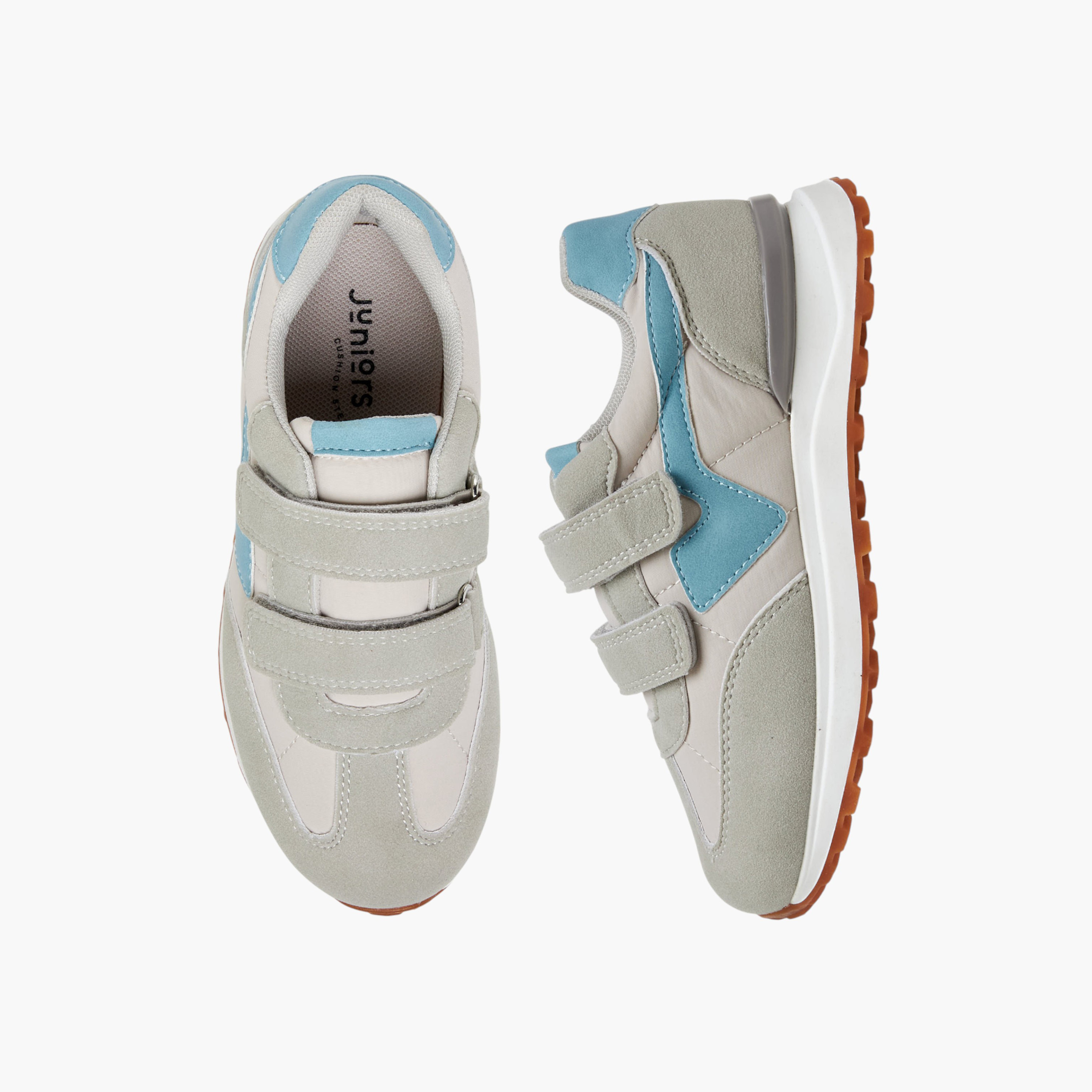 حذاء سنيكرز بشريط إغلاق لاصق للأولاد من جونيورز-boys-shoes-sneakers-image-1