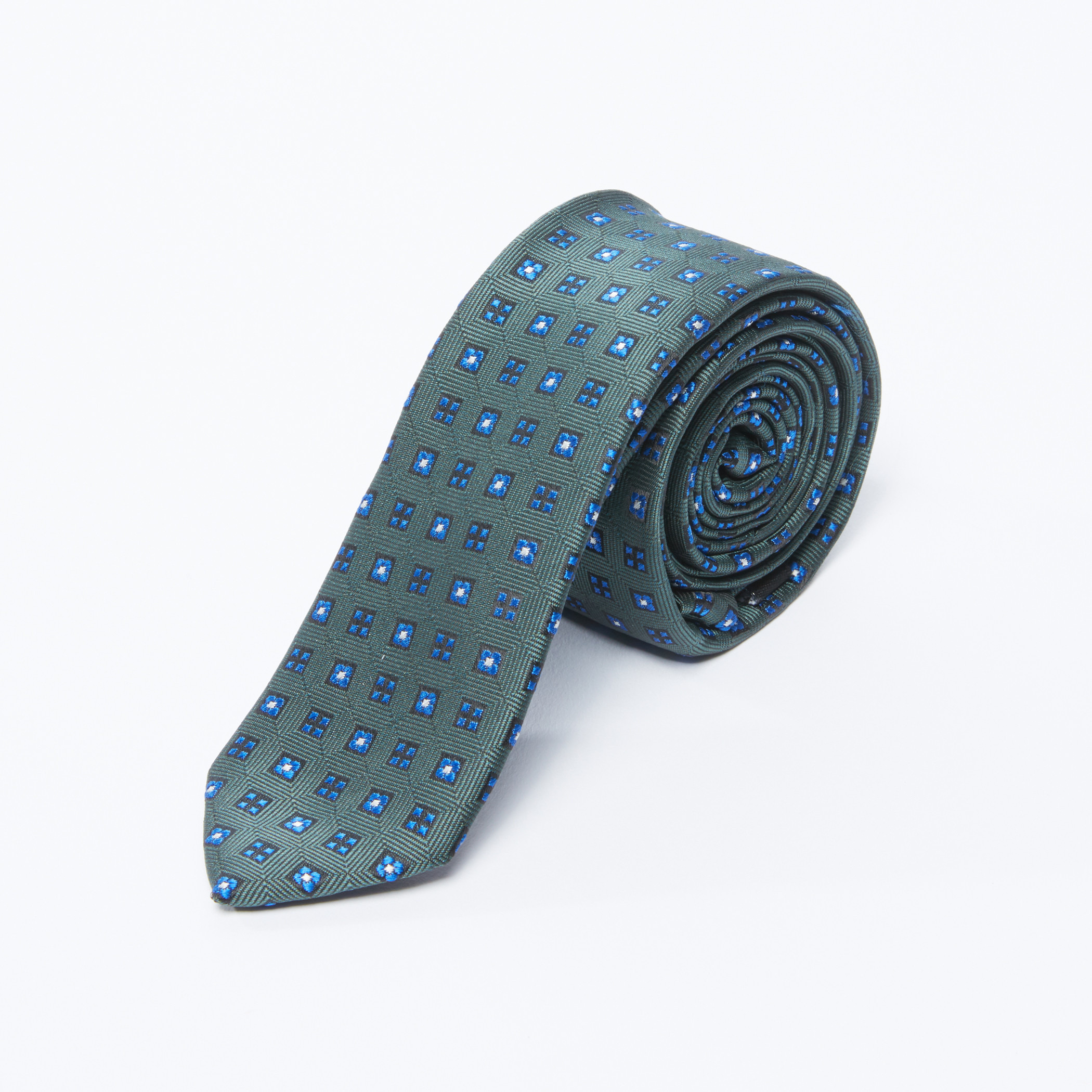 Textured Tie with Keeper Loop-men-tiesandcufflinks-pocketsquares-image-1