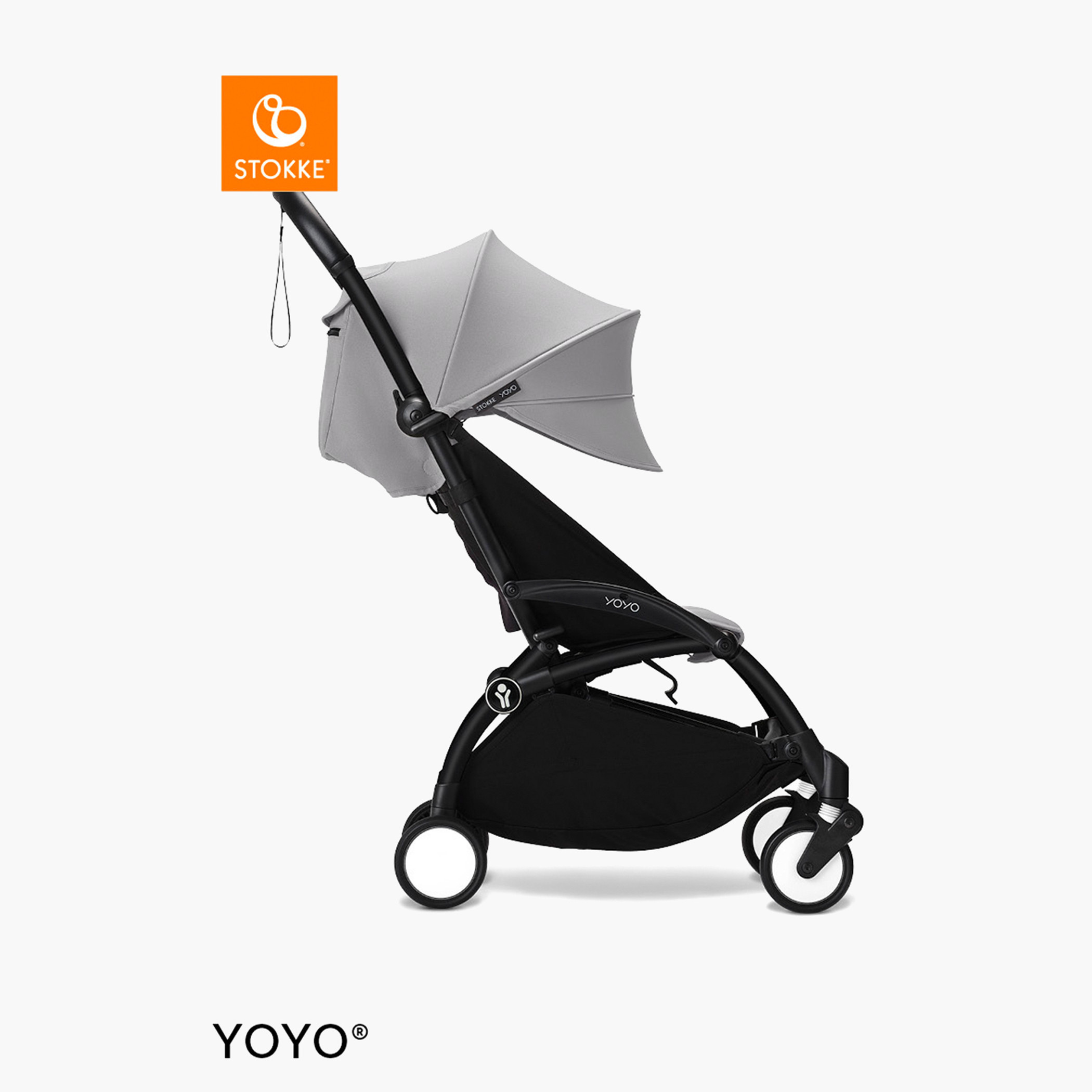 Stokke YOYO³ Black frame with 6+ Color Pack - Stone-baby-gear-strollersandprams-strollers-image-8