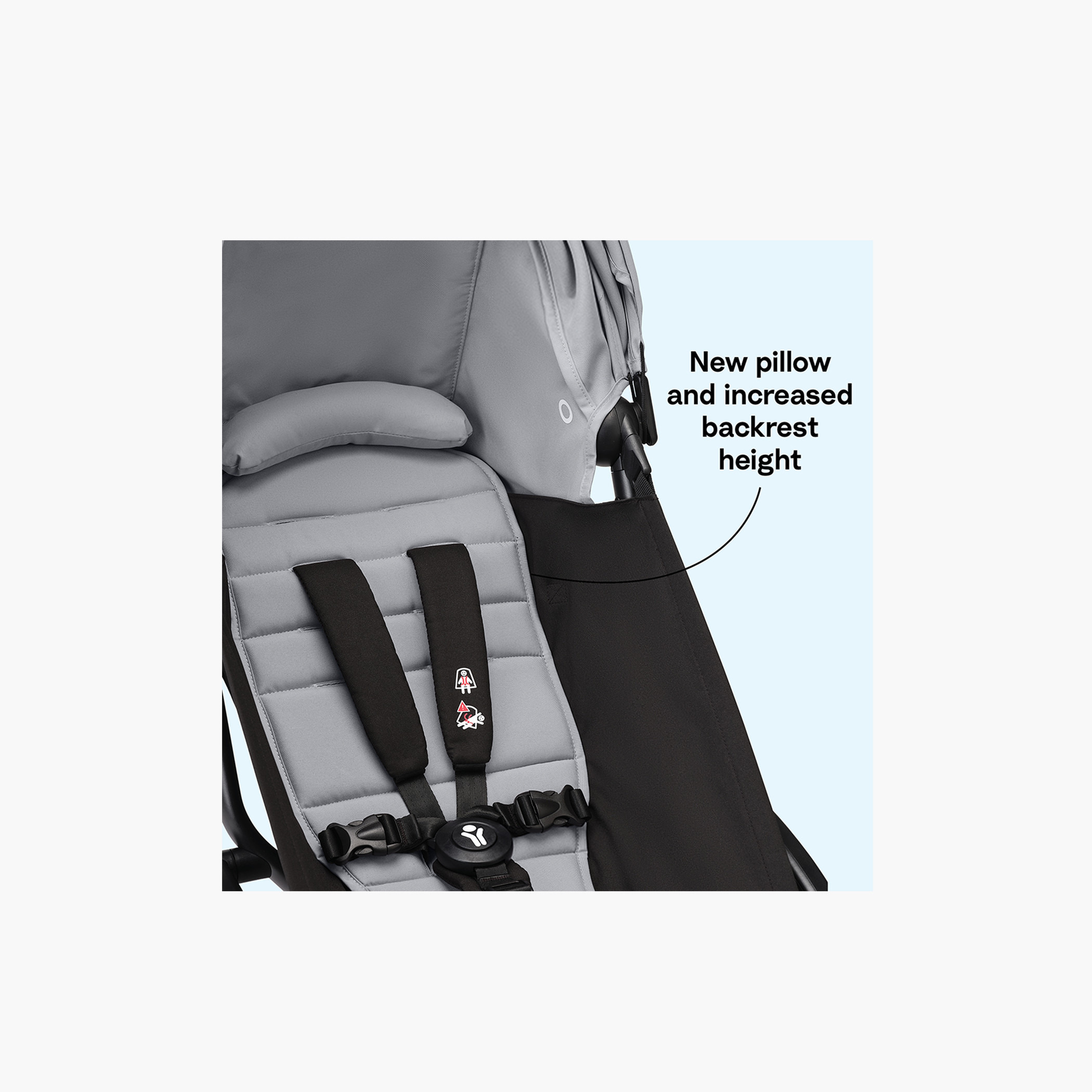 Stokke YOYO³ White frame with 6+ Color Pack - Olive-baby-gear-strollersandprams-strollers-image-8