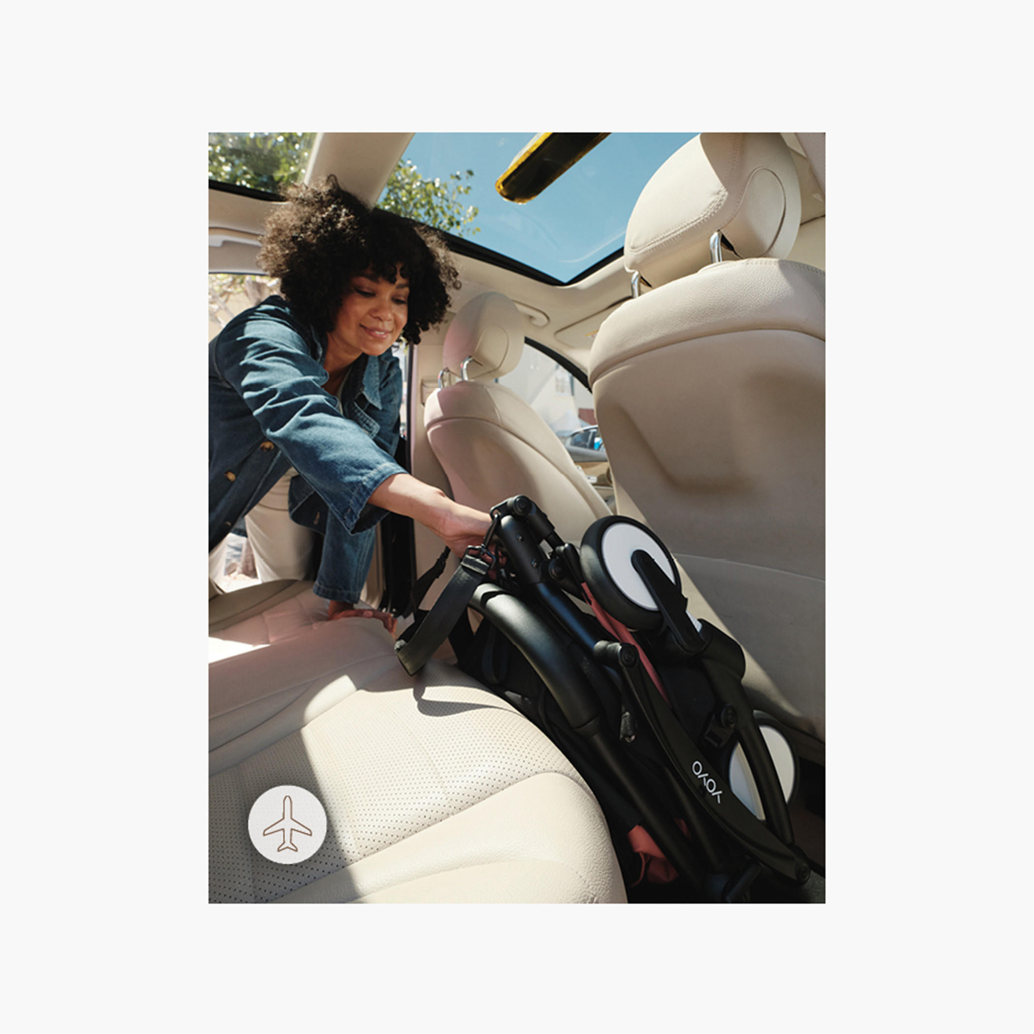 Stokke YOYO³ Black frame with 0+ Newborn Pack - Ginger-baby-gear-strollersandprams-strollers-image-7