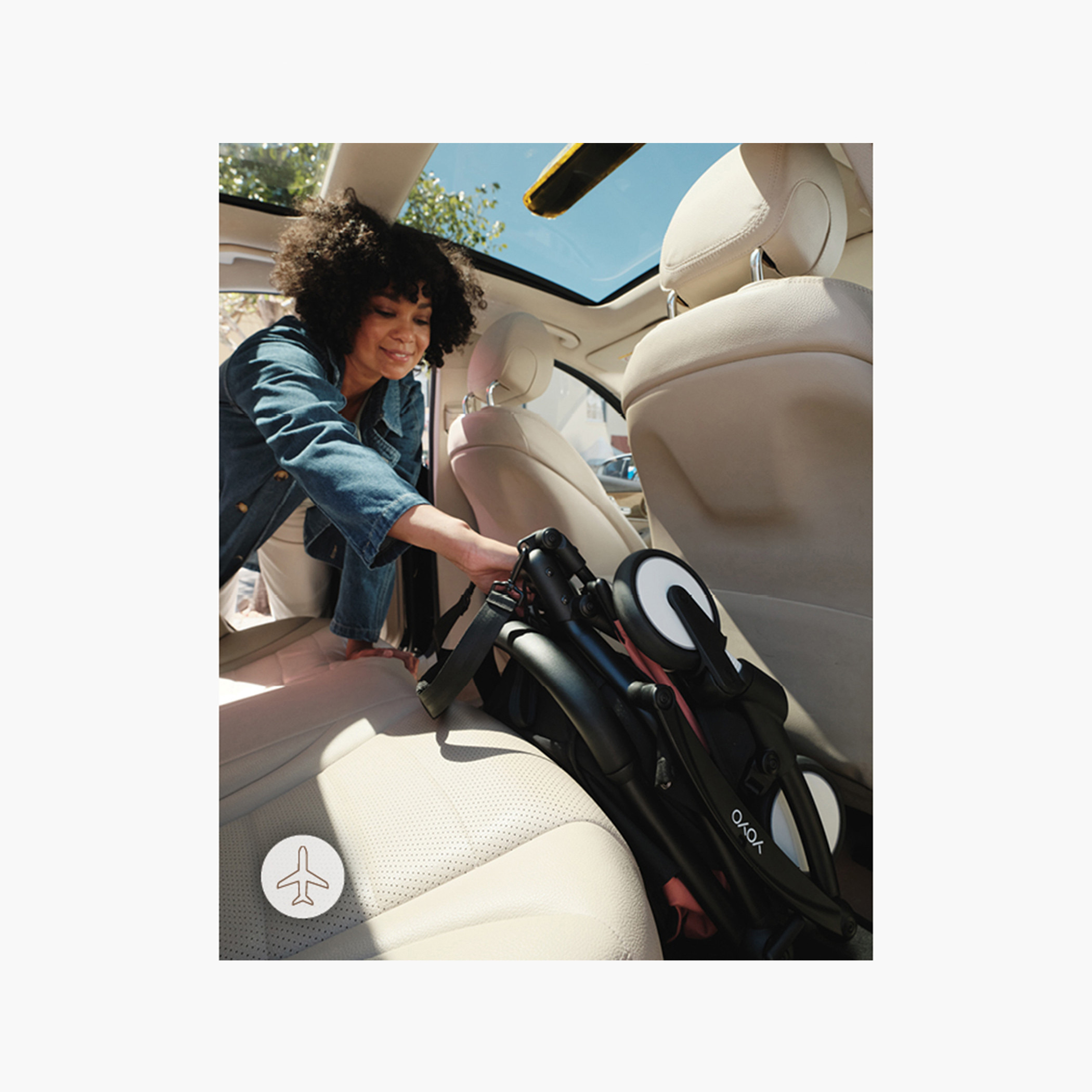 Stokke YOYO³ White frame with 0+ Newborn Pack - Black -baby-gear-strollersandprams-strollers-image-9