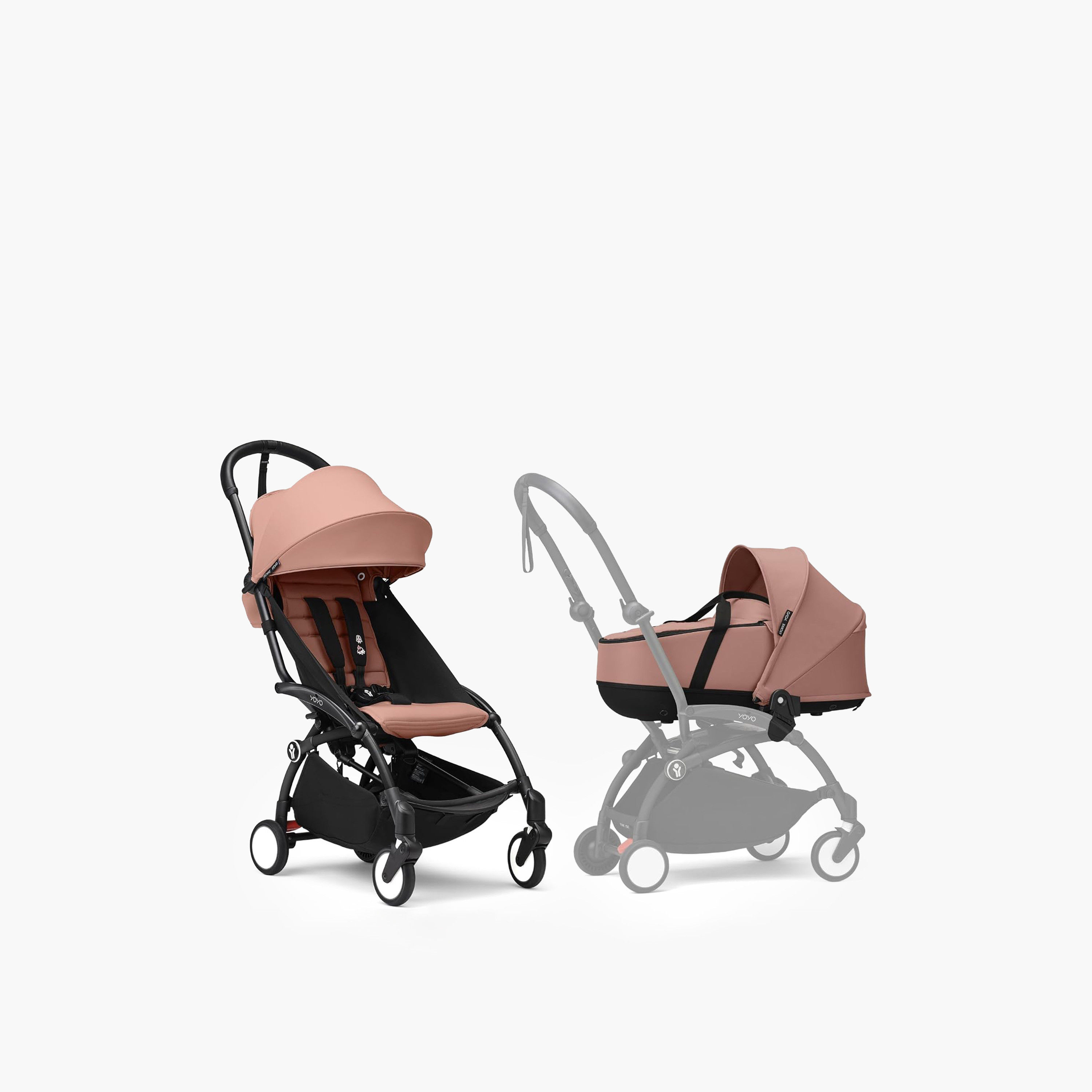 Shell Strollers Buy Stokke YOYO3 Stroller with Newborn Pack - Black Frame & Newborn ...