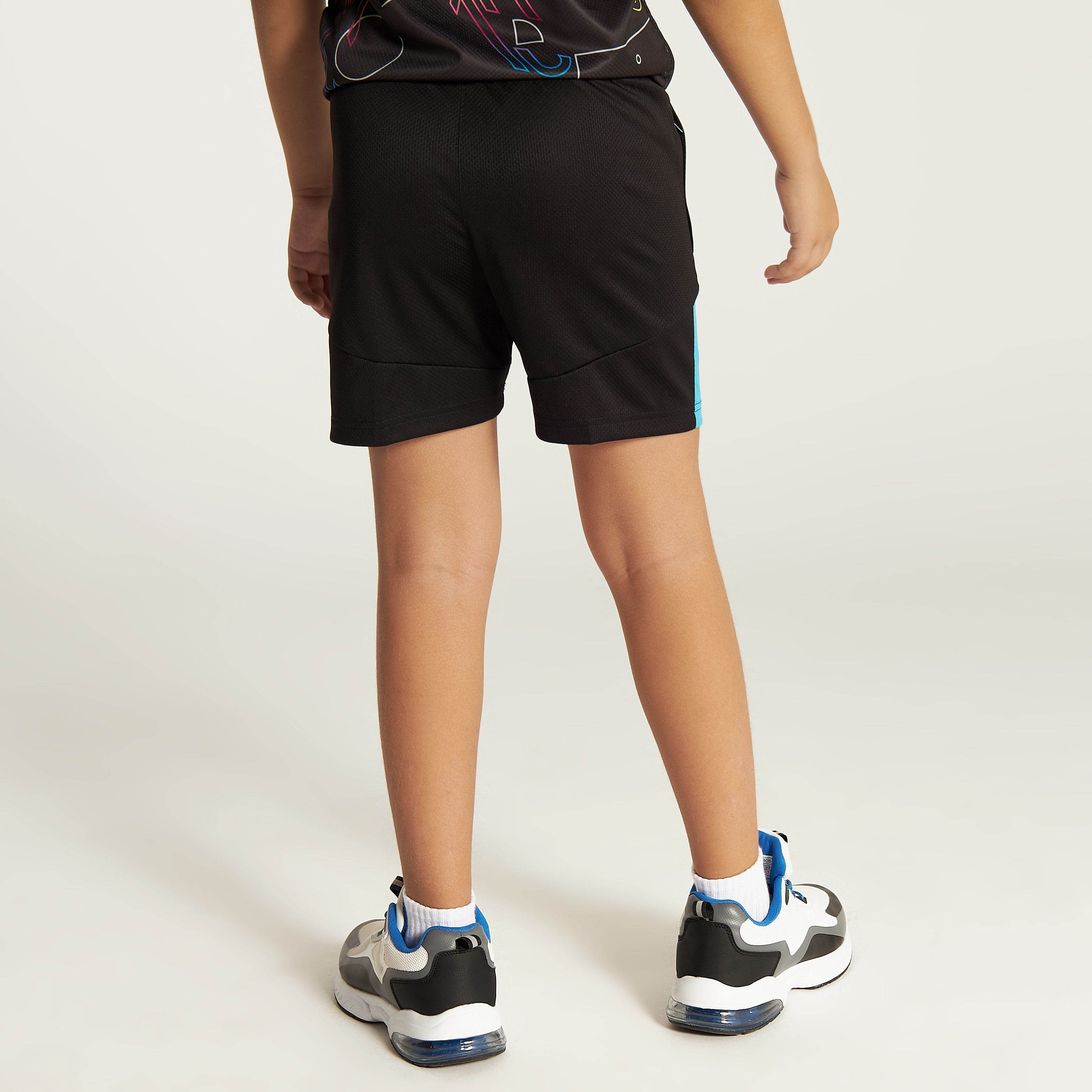 PUMA Panelled Shorts with Elasticated Waistband and Pockets-sports-boys-clothing-bottoms-image-4