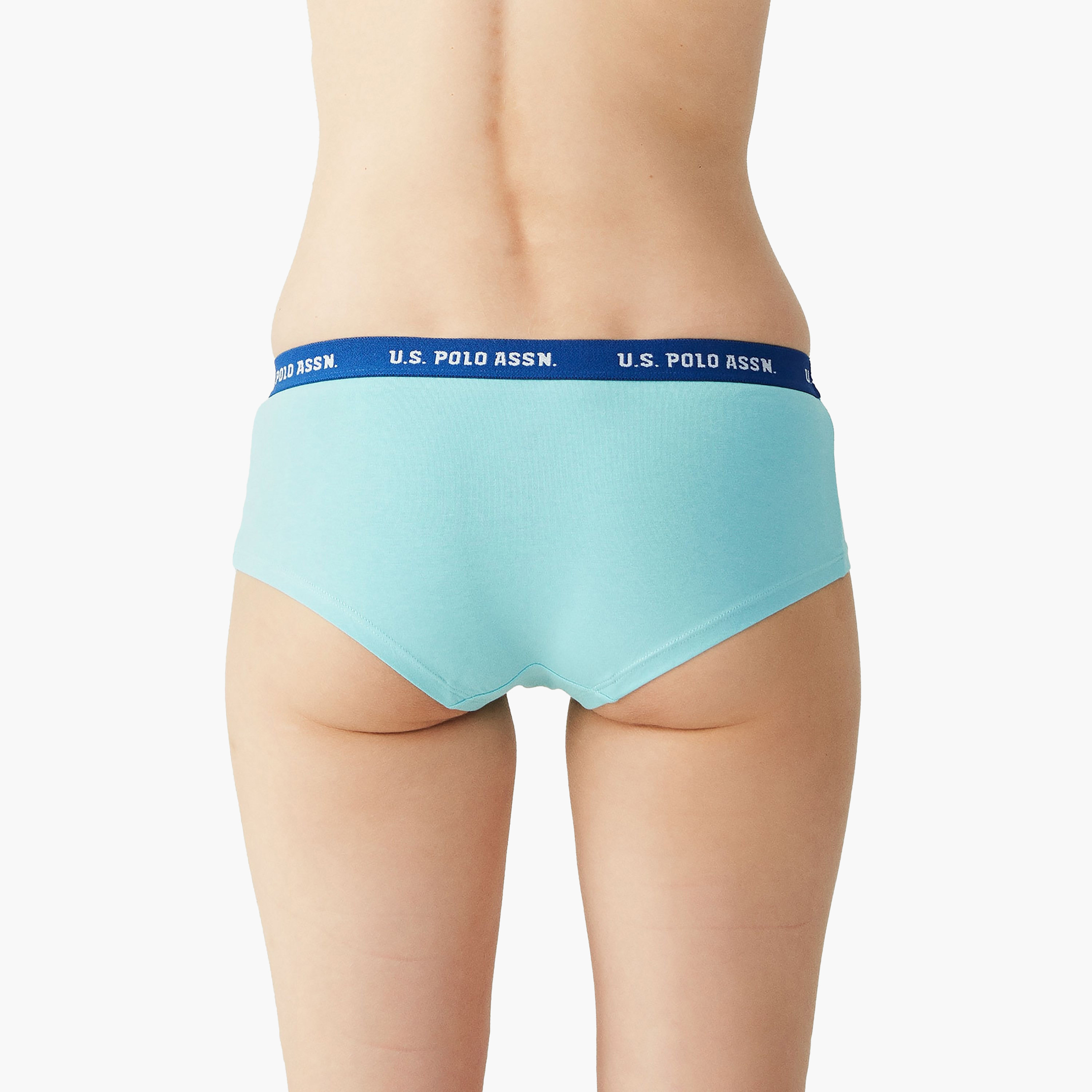 مجموعة من 3 سراويل داخلية نسائية متعددة الألوان من يو اس بولو أسسن-women-clothing-lingerie-panties-image-5