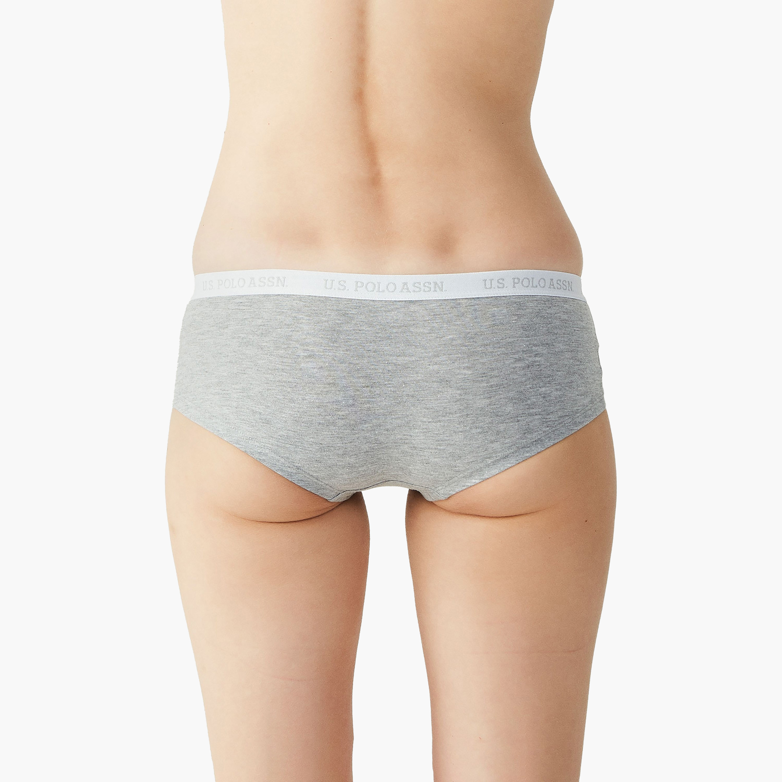 مجموعة من 3 سراويل داخلية نسائية متعددة الألوان من يو اس بولو أسسن-women-clothing-lingerie-panties-image-6