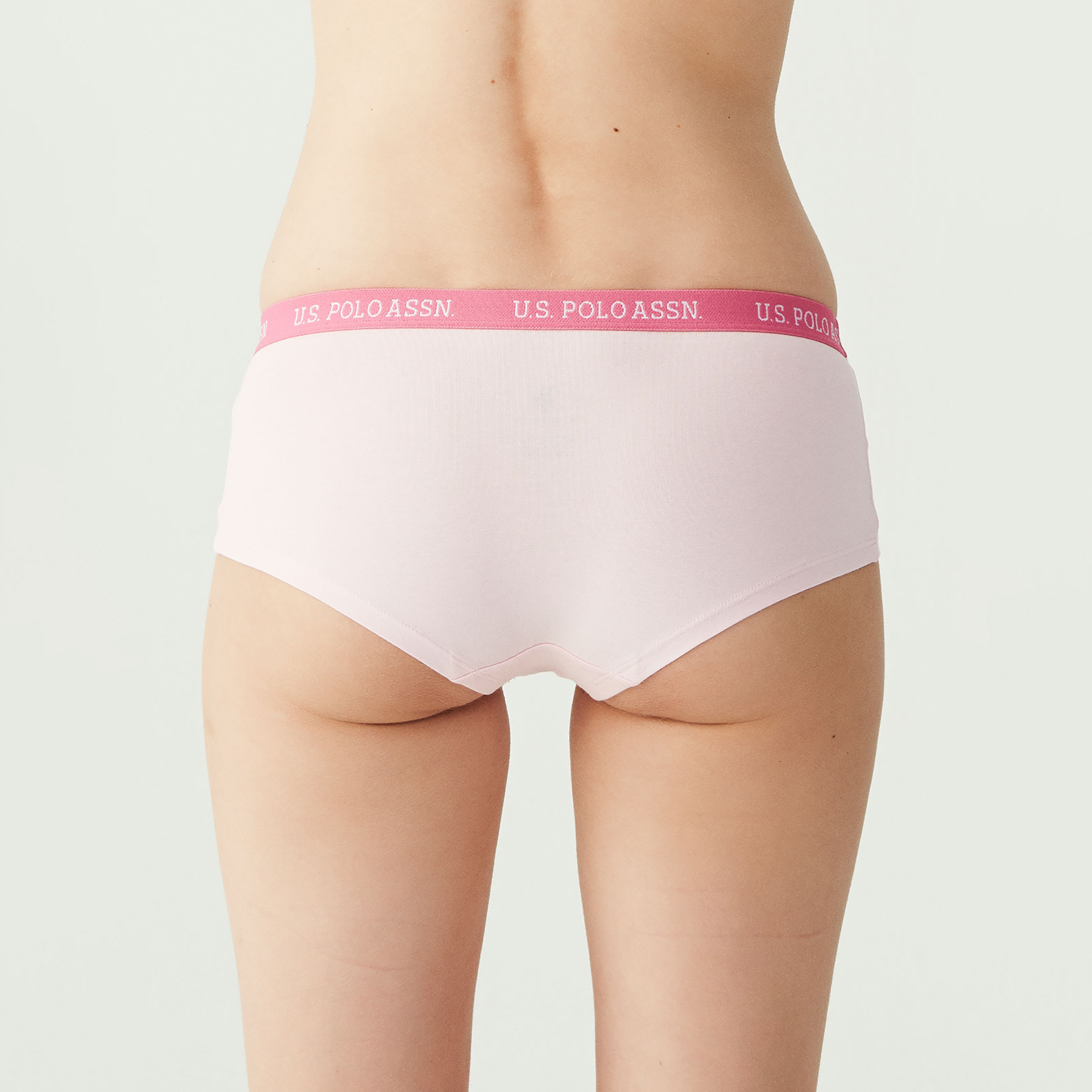 مجموعة من 3 قطع من يو اس بولو اسن من سراويل نسائية مع متعددة الألوان مطبوعة بحزام خصر-women-clothing-lingerie-panties-image-4