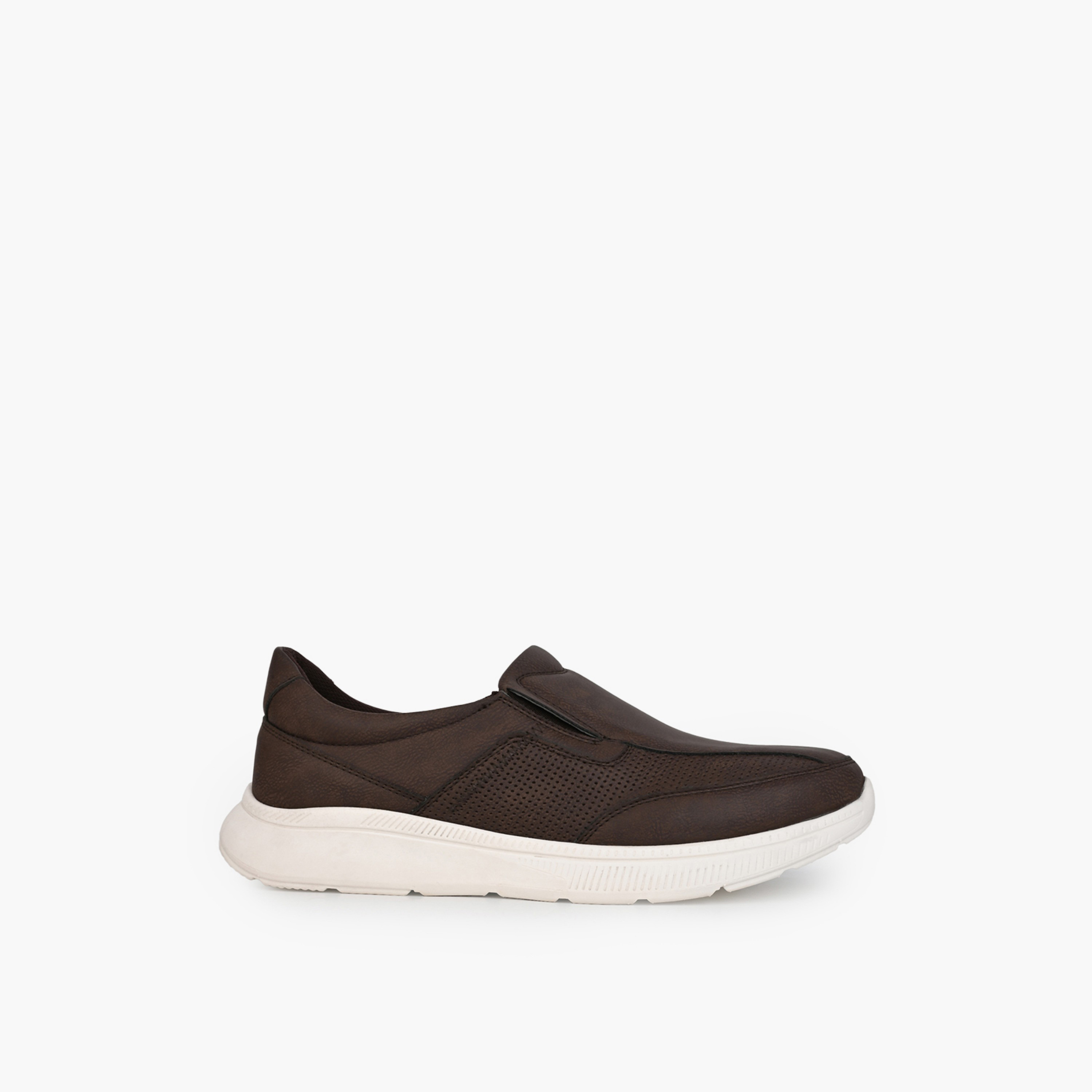 Le Confort Men Textured Slip-On Loafers-men-shoes-loafersandmoccasins-image-3