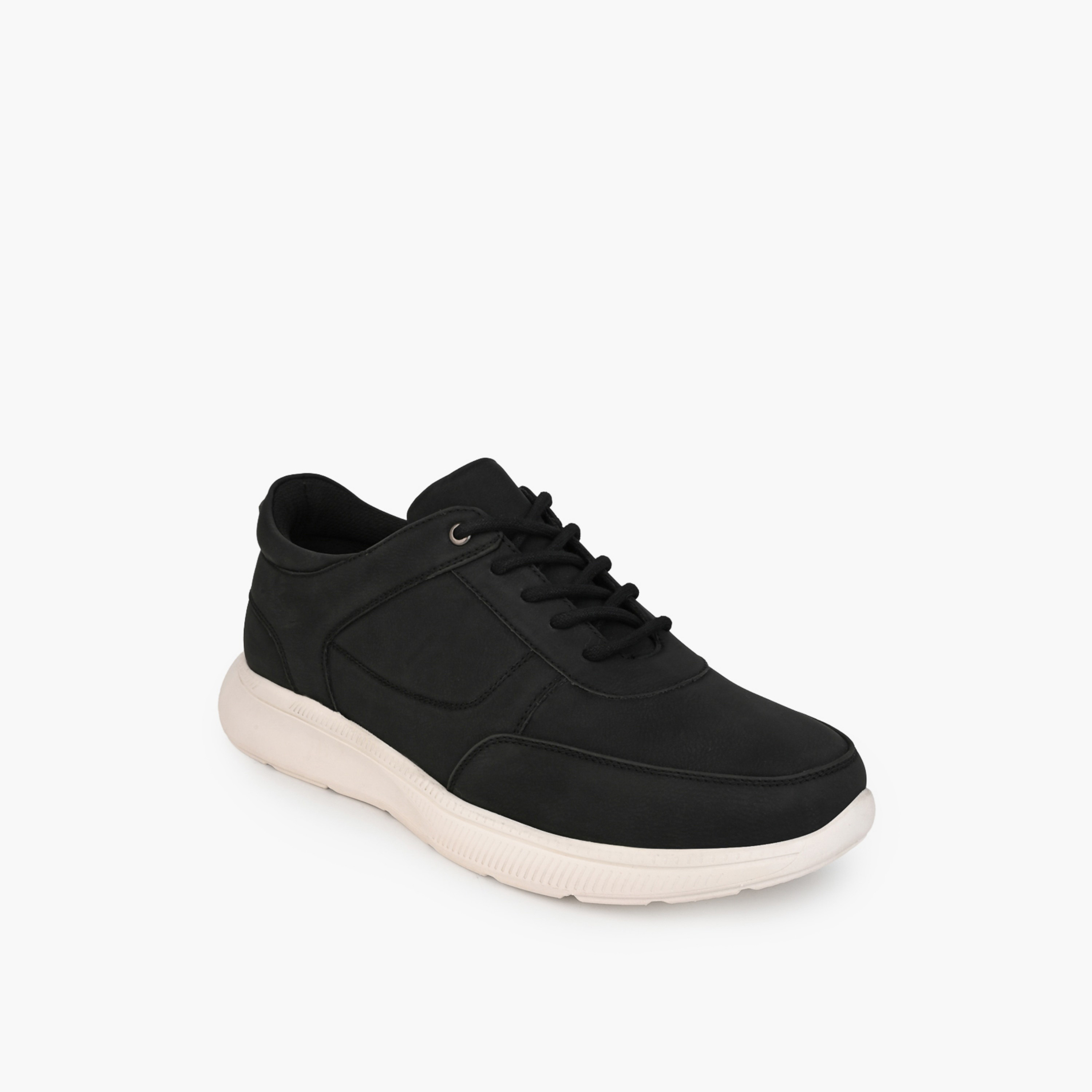 Le Confort Men Lace-Up Ankle Sneakers-men-shoes-sneakers-image-2