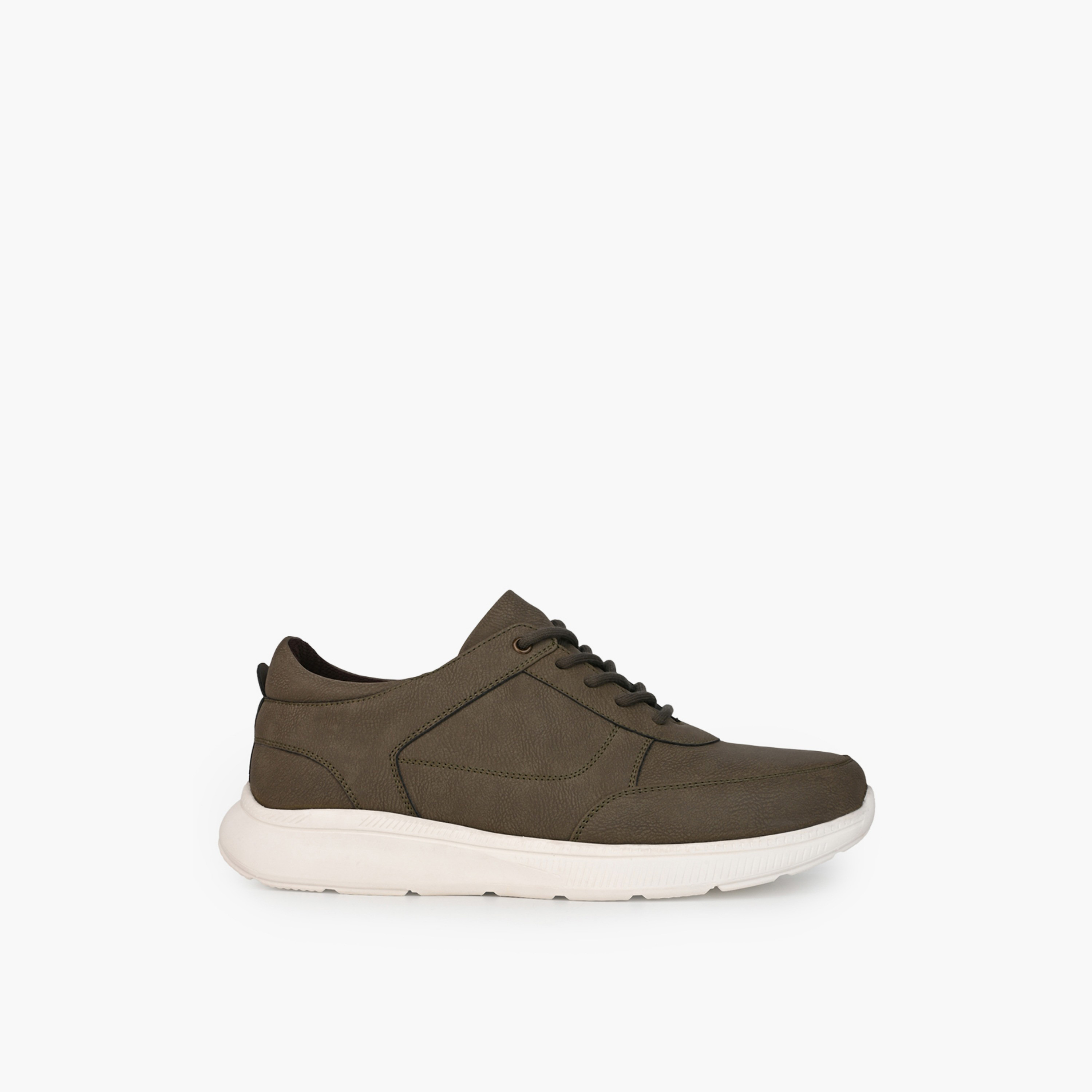 Le Confort Men Lace-Up Ankle Sneakers-men-shoes-sneakers-image-3