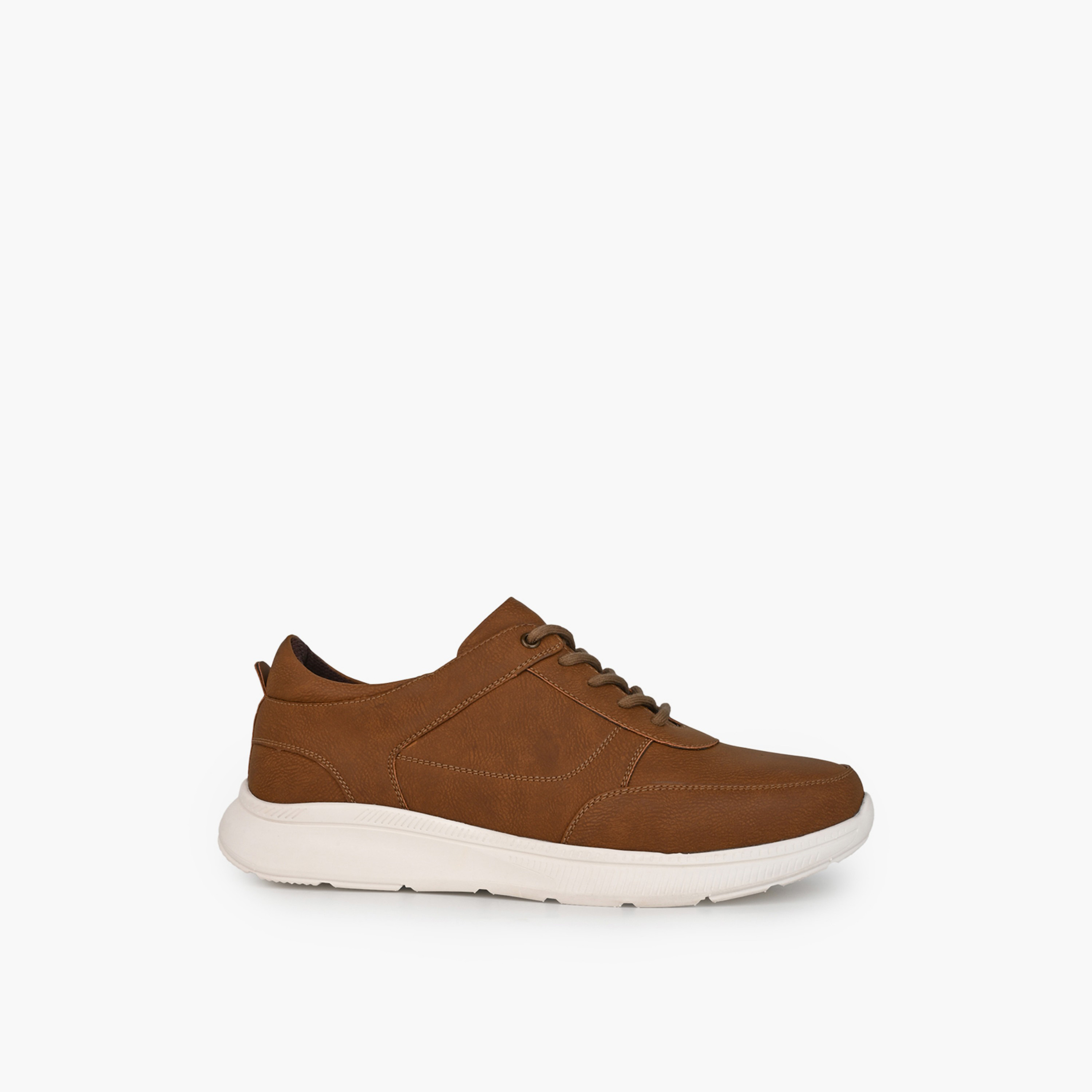 Le Confort Men Lace-Up Ankle Sneakers-men-shoes-sneakers-image-3
