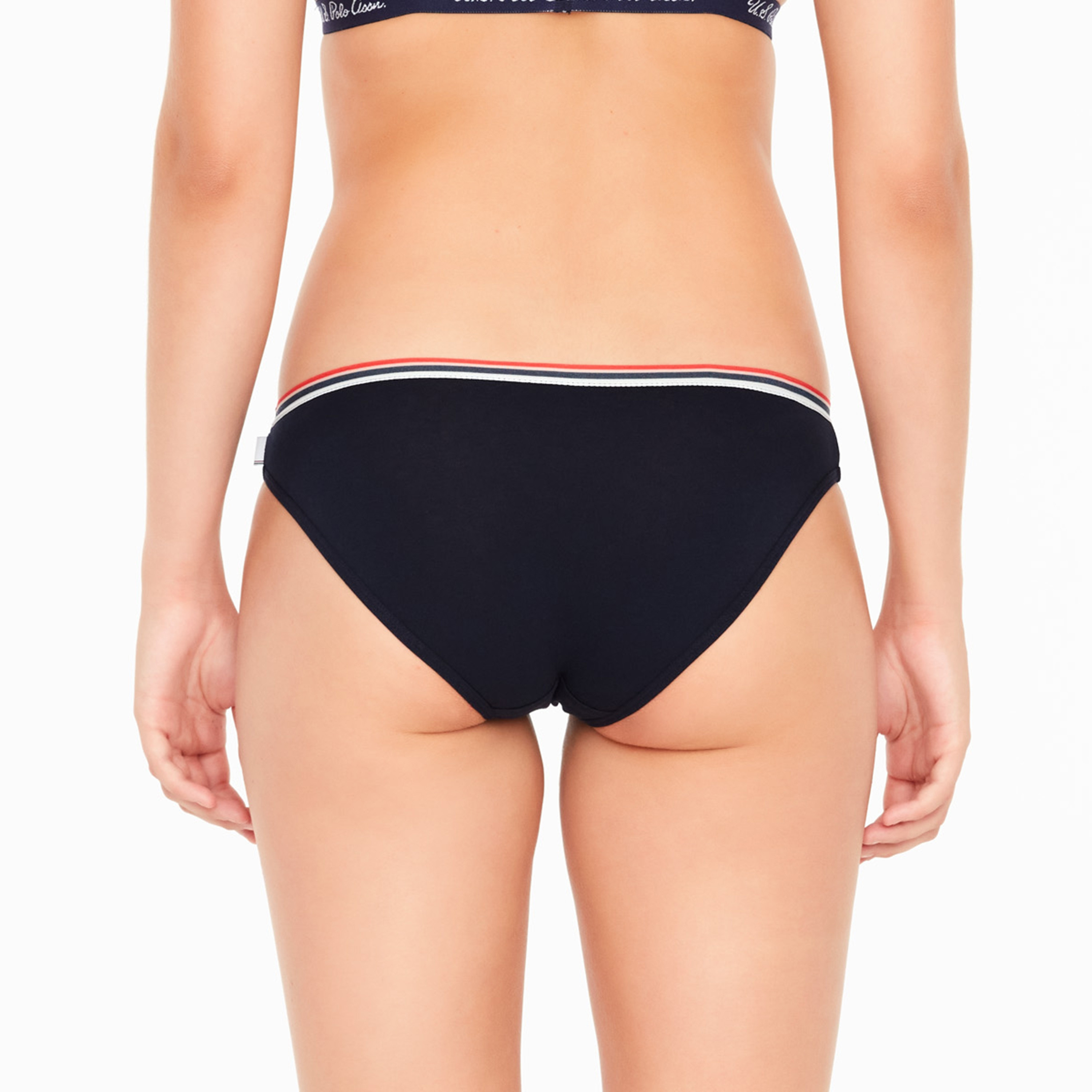 مجموعة من 3 سراويل داخلية نسائية رمادية اللون من يو اس بولو أسسن-women-clothing-lingerie-panties-image-9