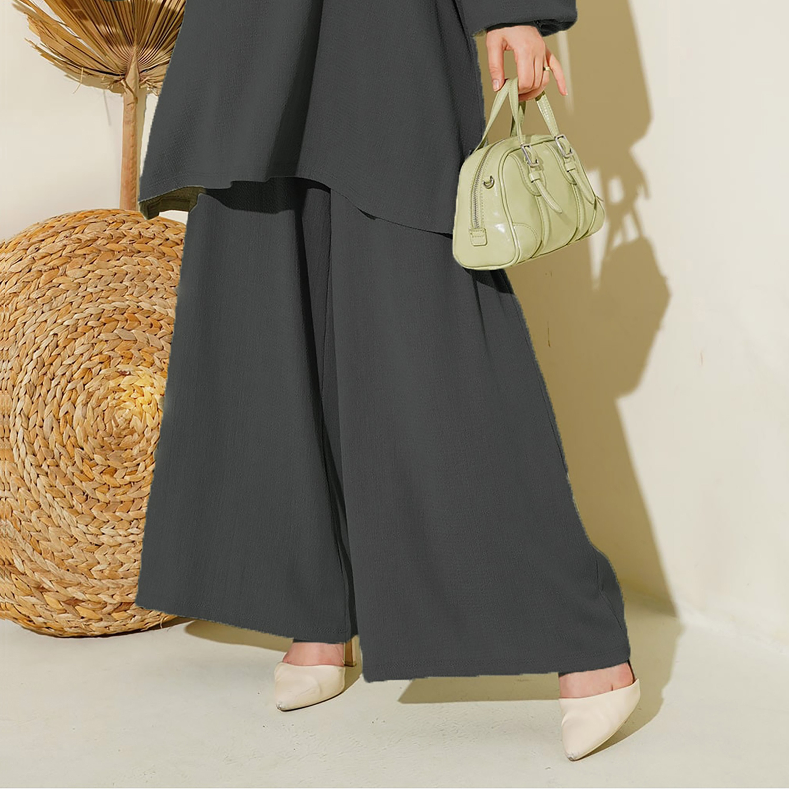 طقم نسائي بنسيج مزخرف، تونيك وسروال من بيجدارت-women-clothing-coordsets-image-14