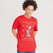 Graphic Print Crew Neck T-shirt with Short Sleeves-T Shirts-thumbnail-1
