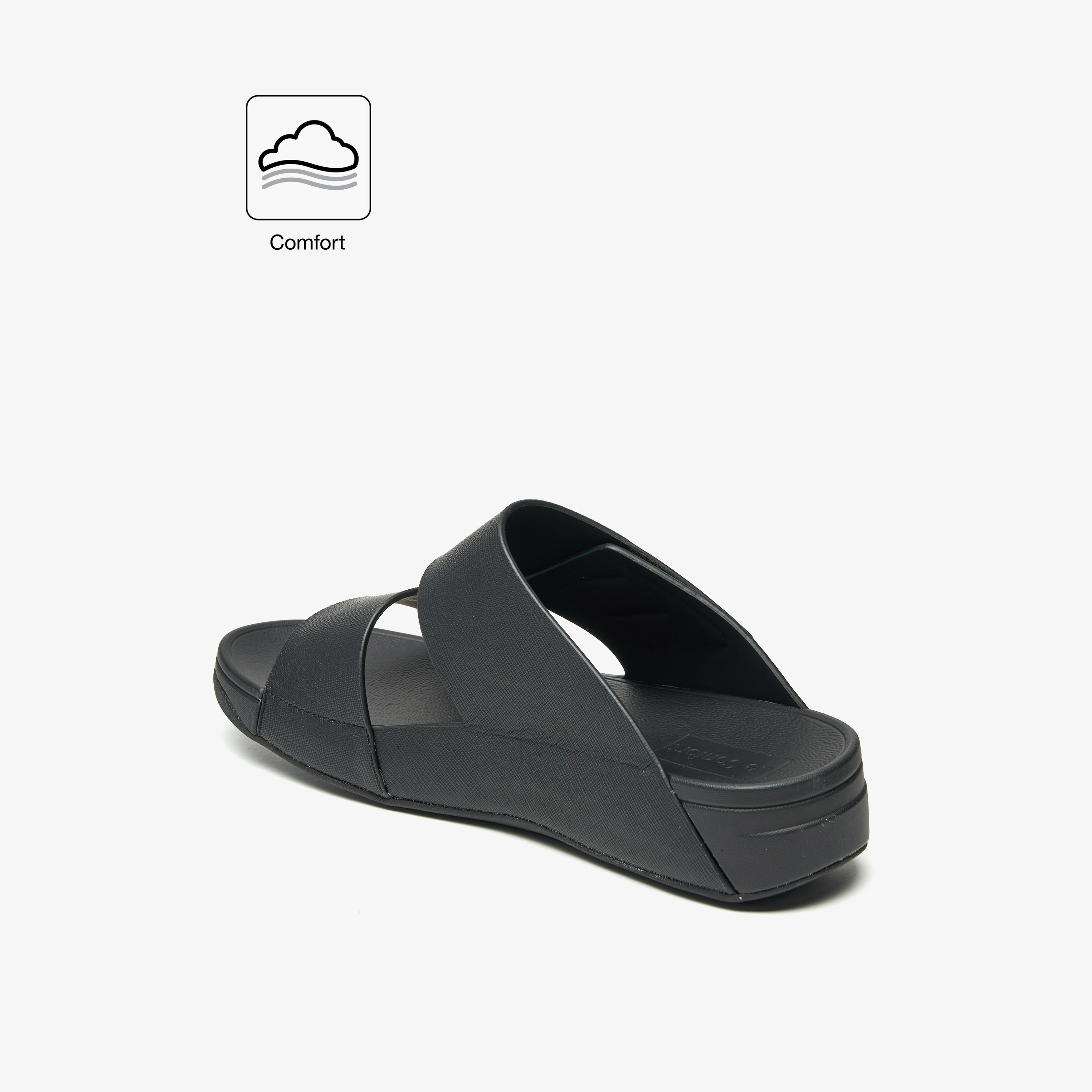 Le Confort Textured Slip-On Comfort Sandals-men-shoes-sandals-image-2
