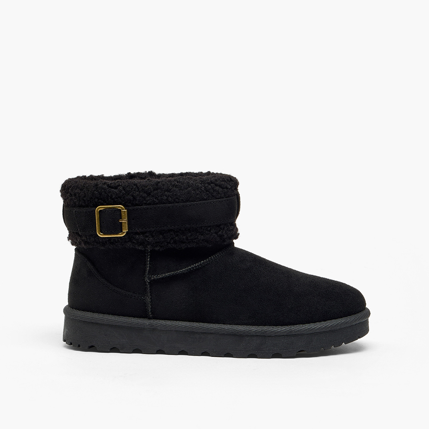 Flora Bella Women Faux Fur Ankle Boots-women-winterwear-boots-image-3