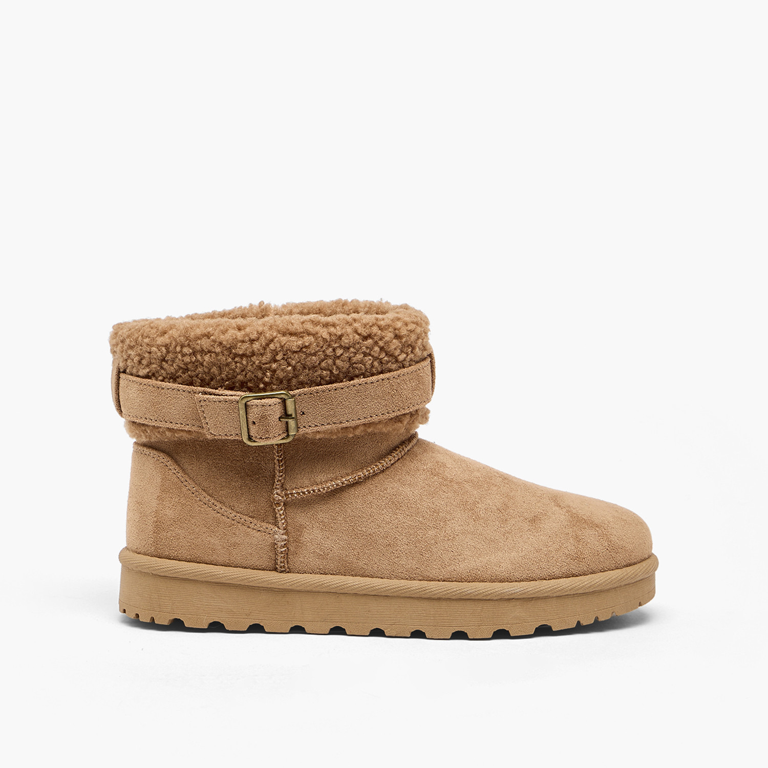 Flora Bella Women Faux Fur Ankle Boots-women-winterwear-boots-image-3