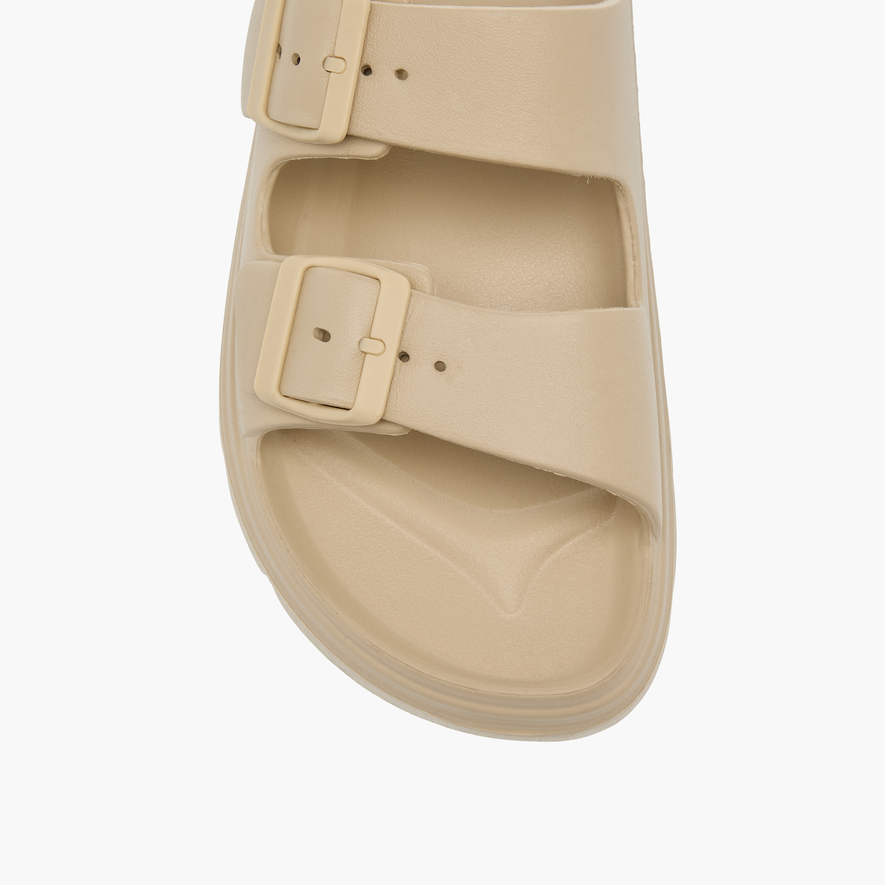 Celeste Women's Buckle Accent Slide Slippers with Slip-On Closure-women-shoes-flipflopsandslides-image-3