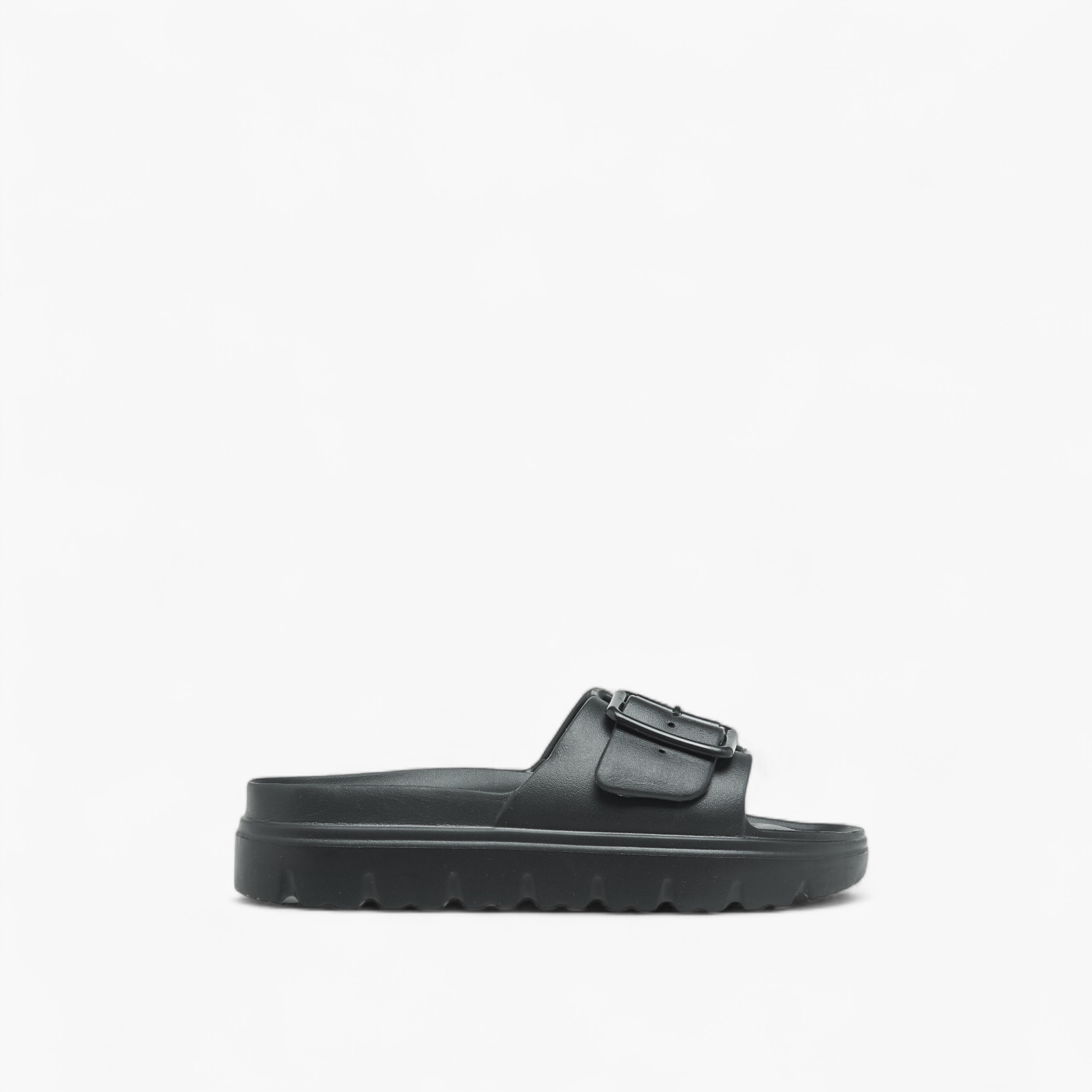 Flora Bella Buckle Detail Slip-On Slides-women-shoes-flats-slides-image-2