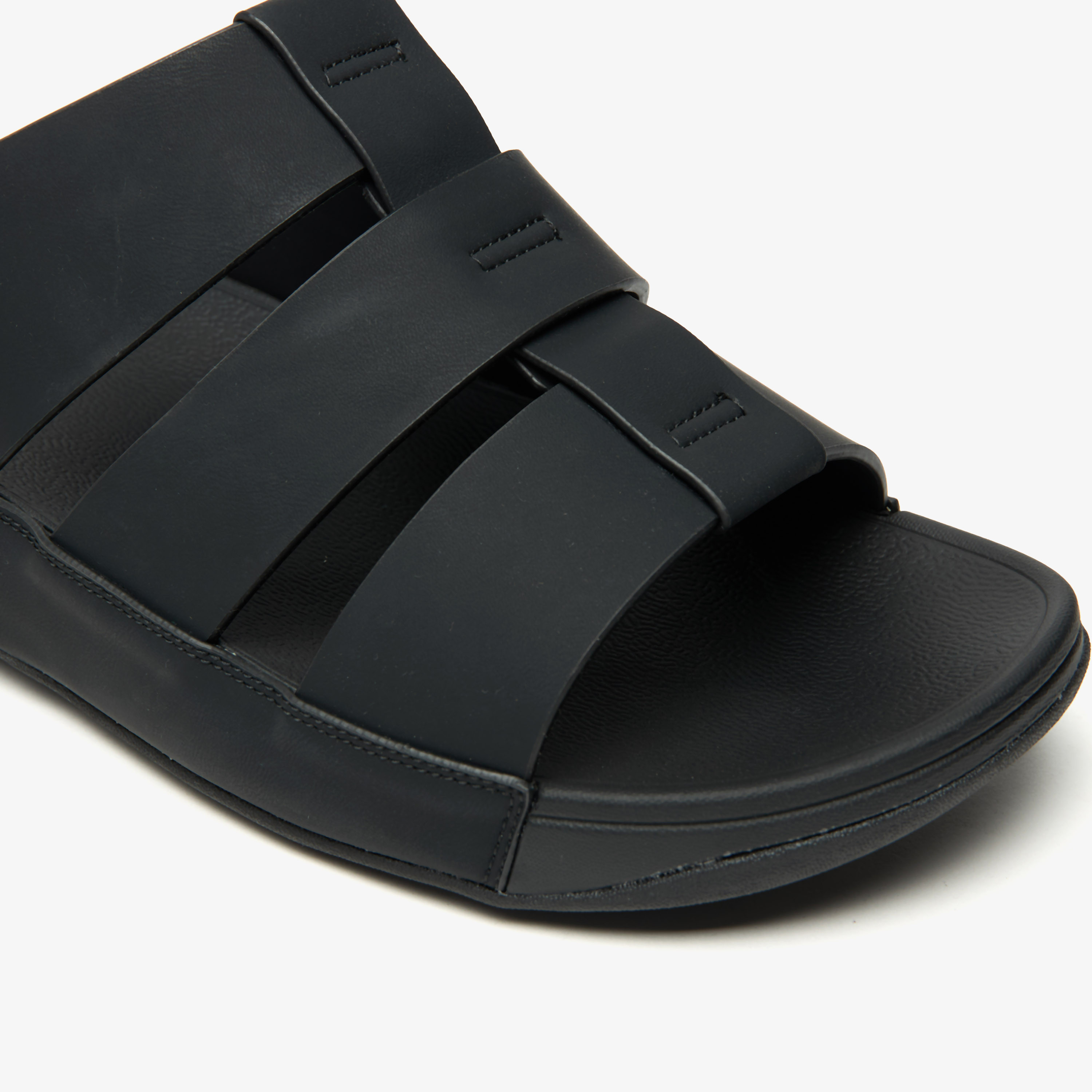 صندل مريح سادة سهل الارتداء من لو كونفورت-men-shoes-sandals-image-5